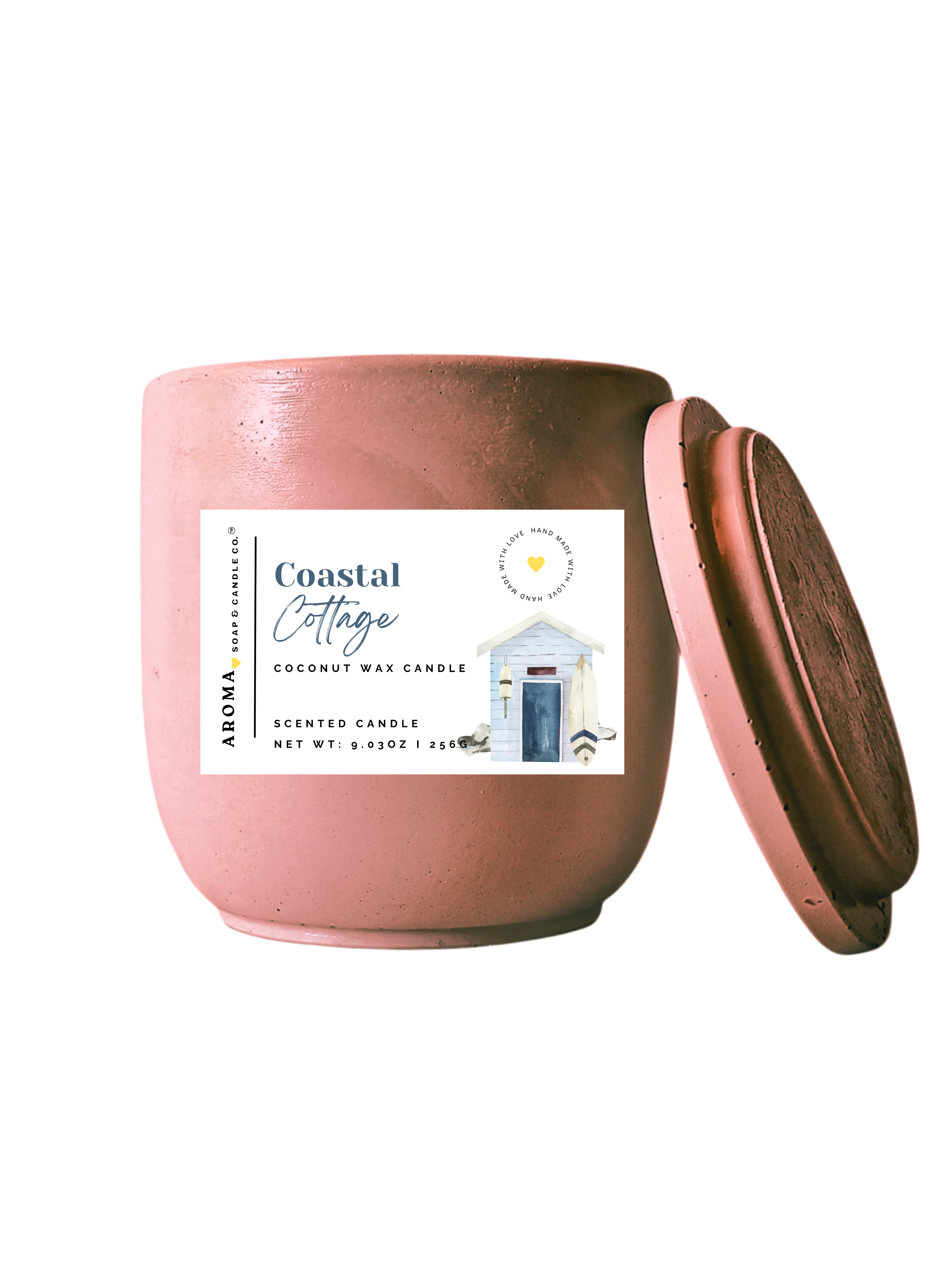 Coastal Cottage - Signature Concrete Jar Candle