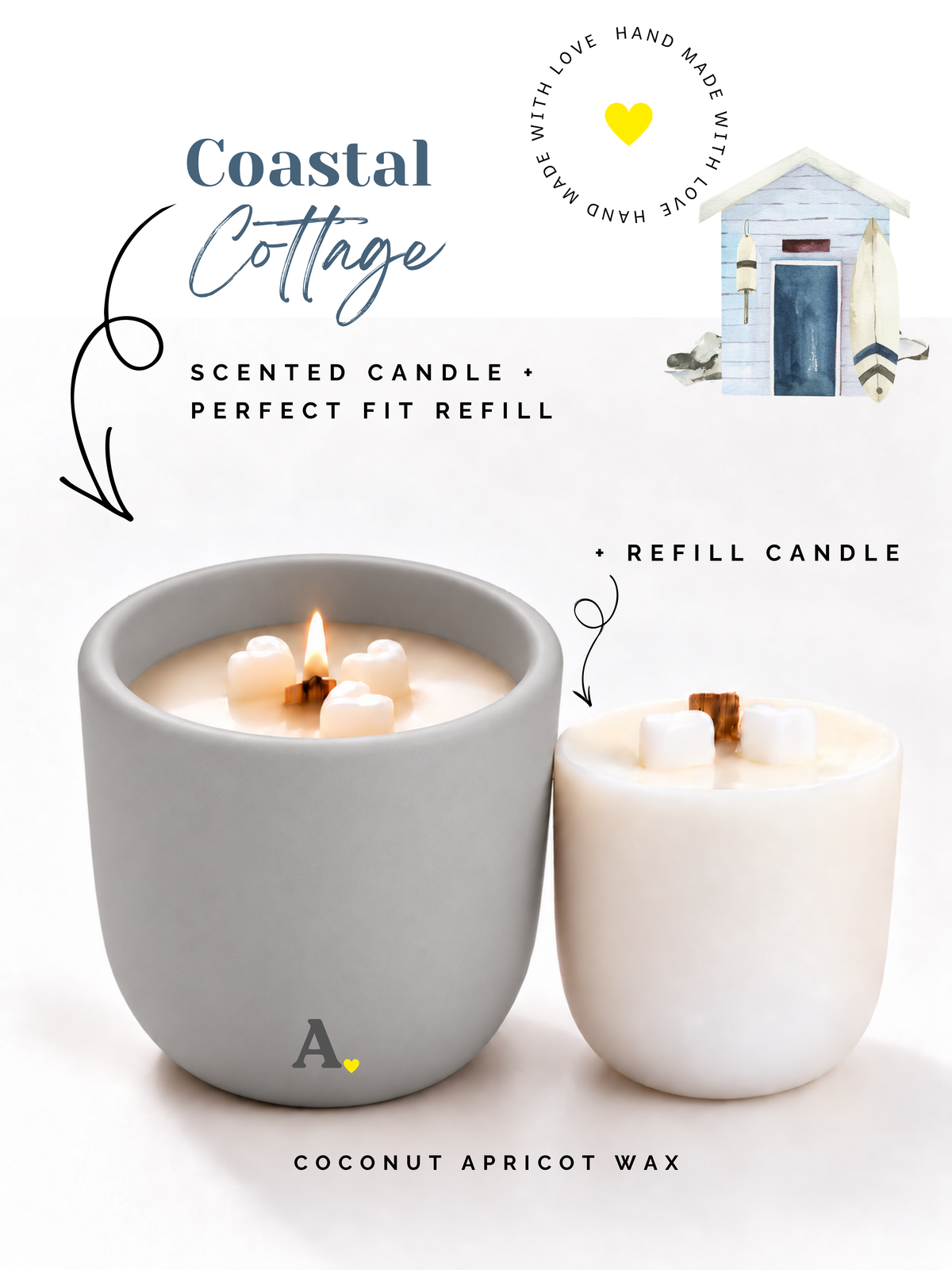 Coastal Cottage™ — More Than a Candle Bundle | Candle + Refill