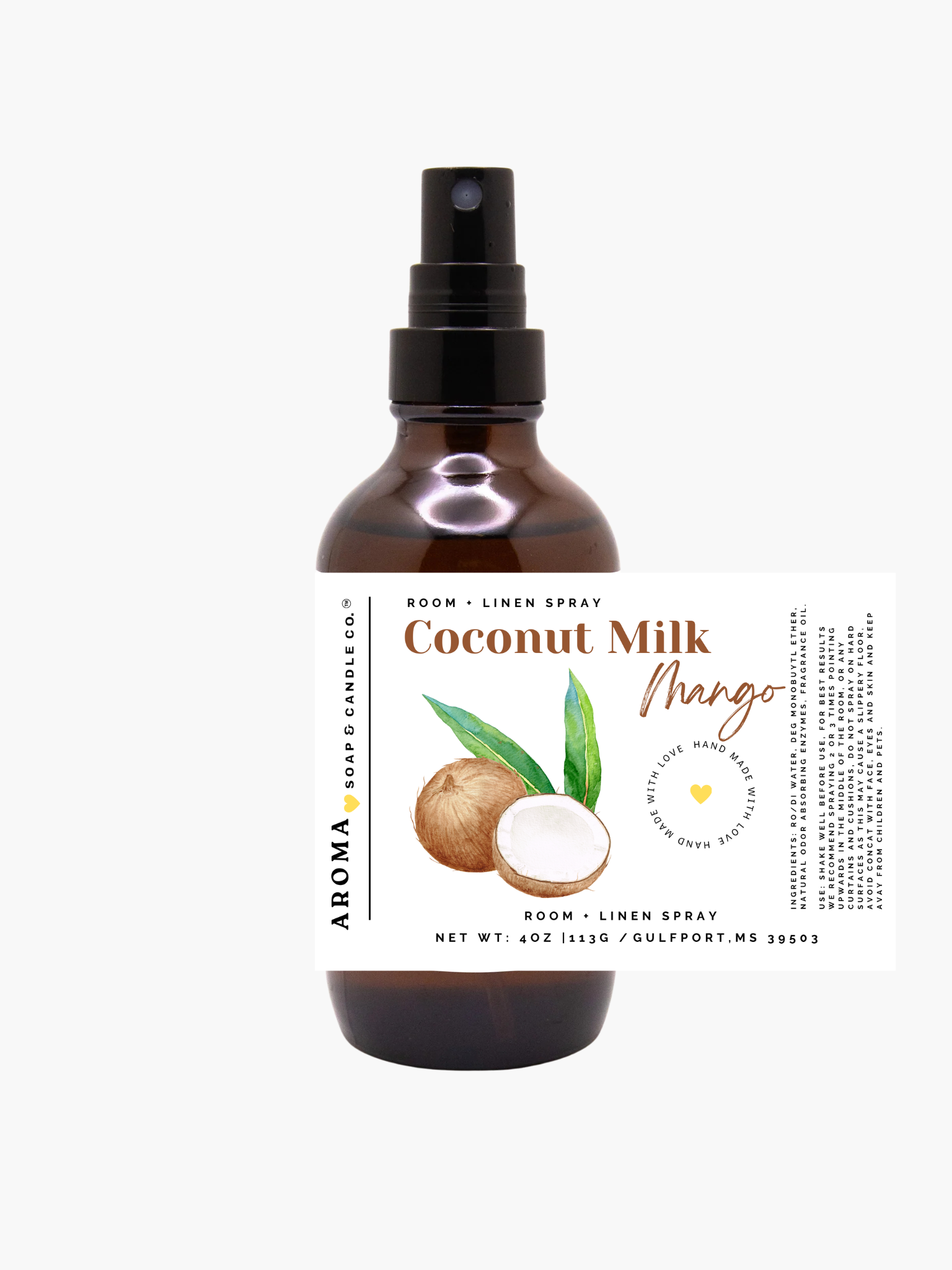Coconut Milk Mango Room + Linen Spray