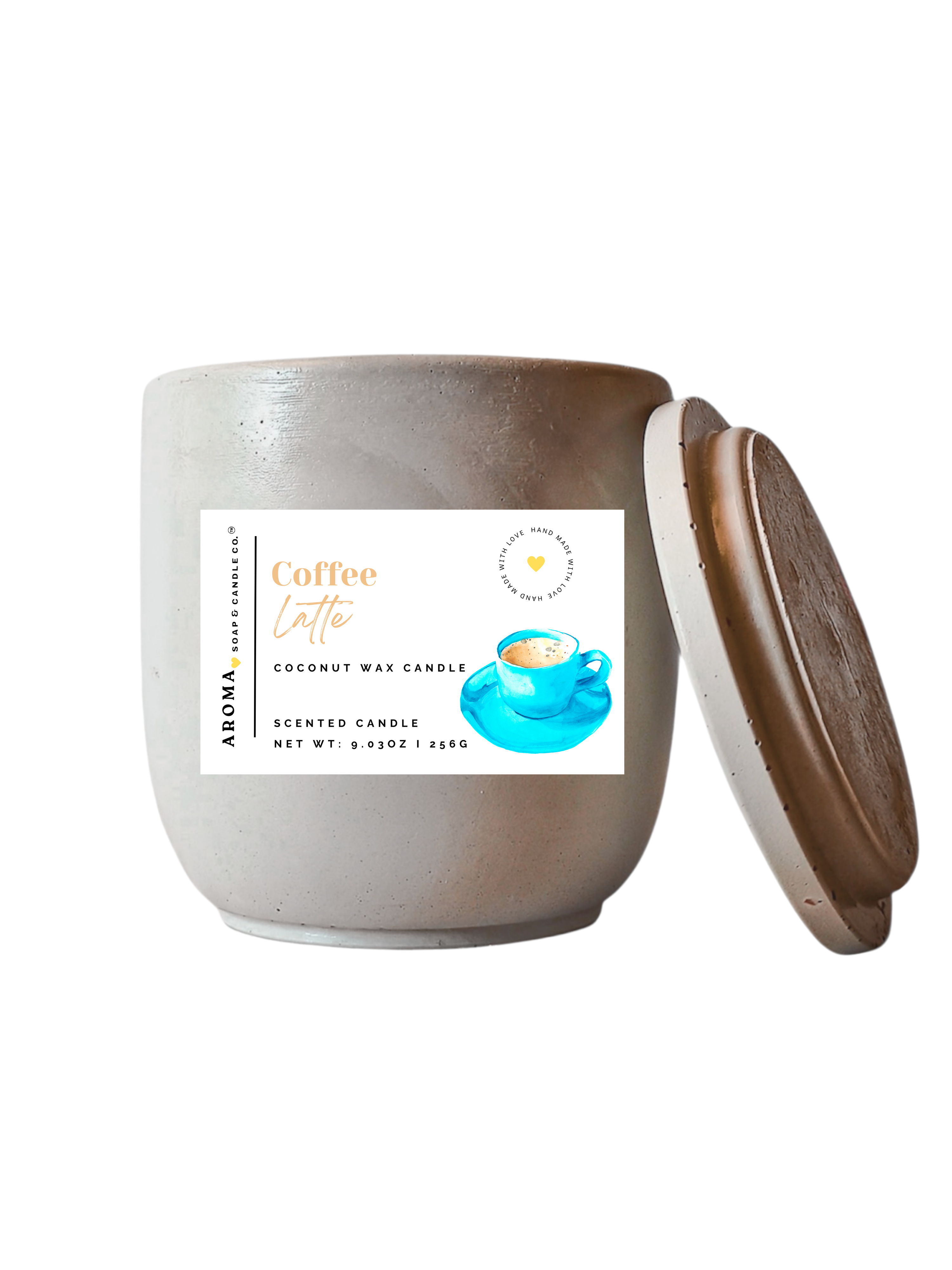 Coffee Latte - Signature Concrete Jar Candle