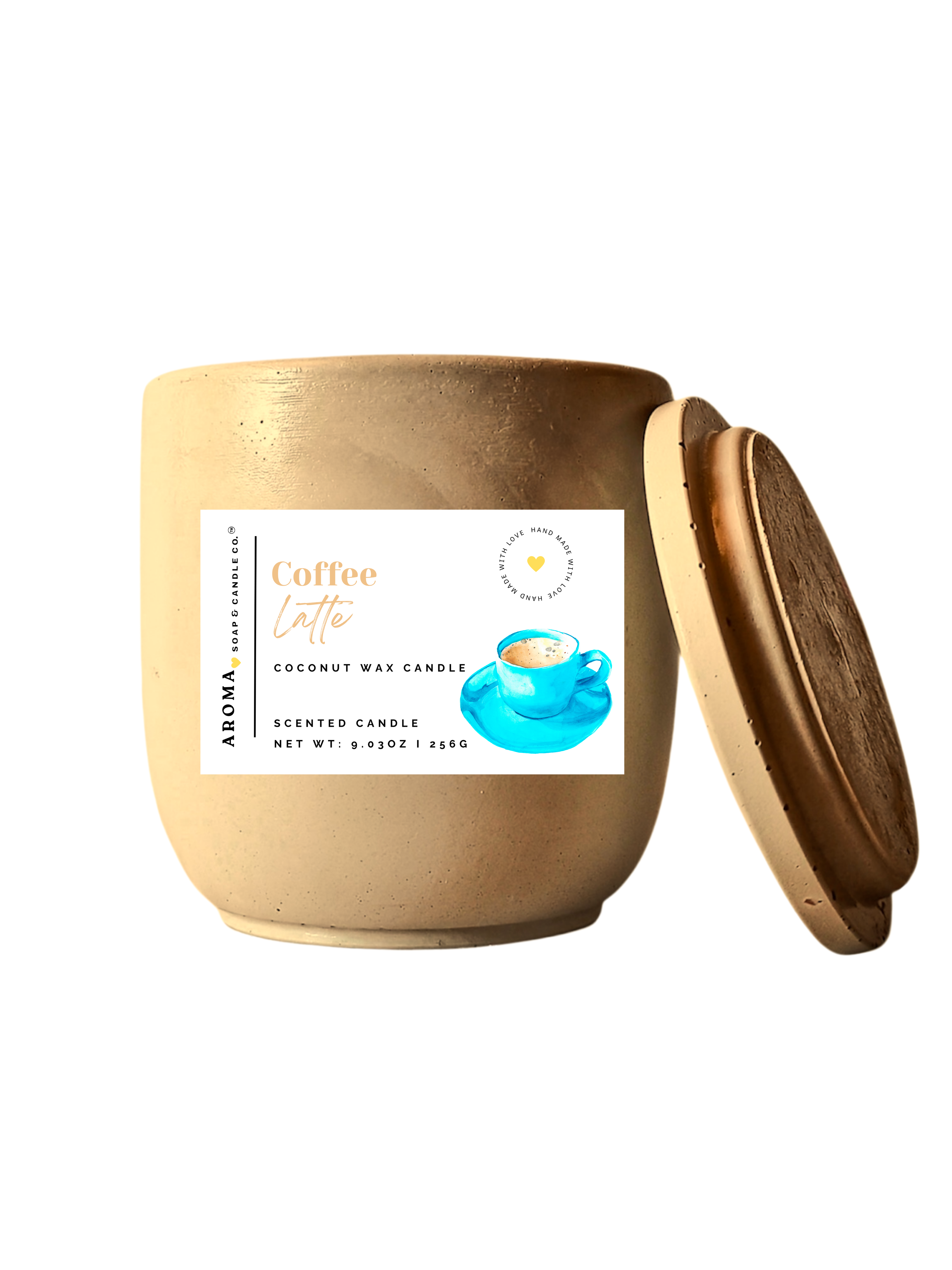 Coffee Latte - Signature Concrete Jar Candle
