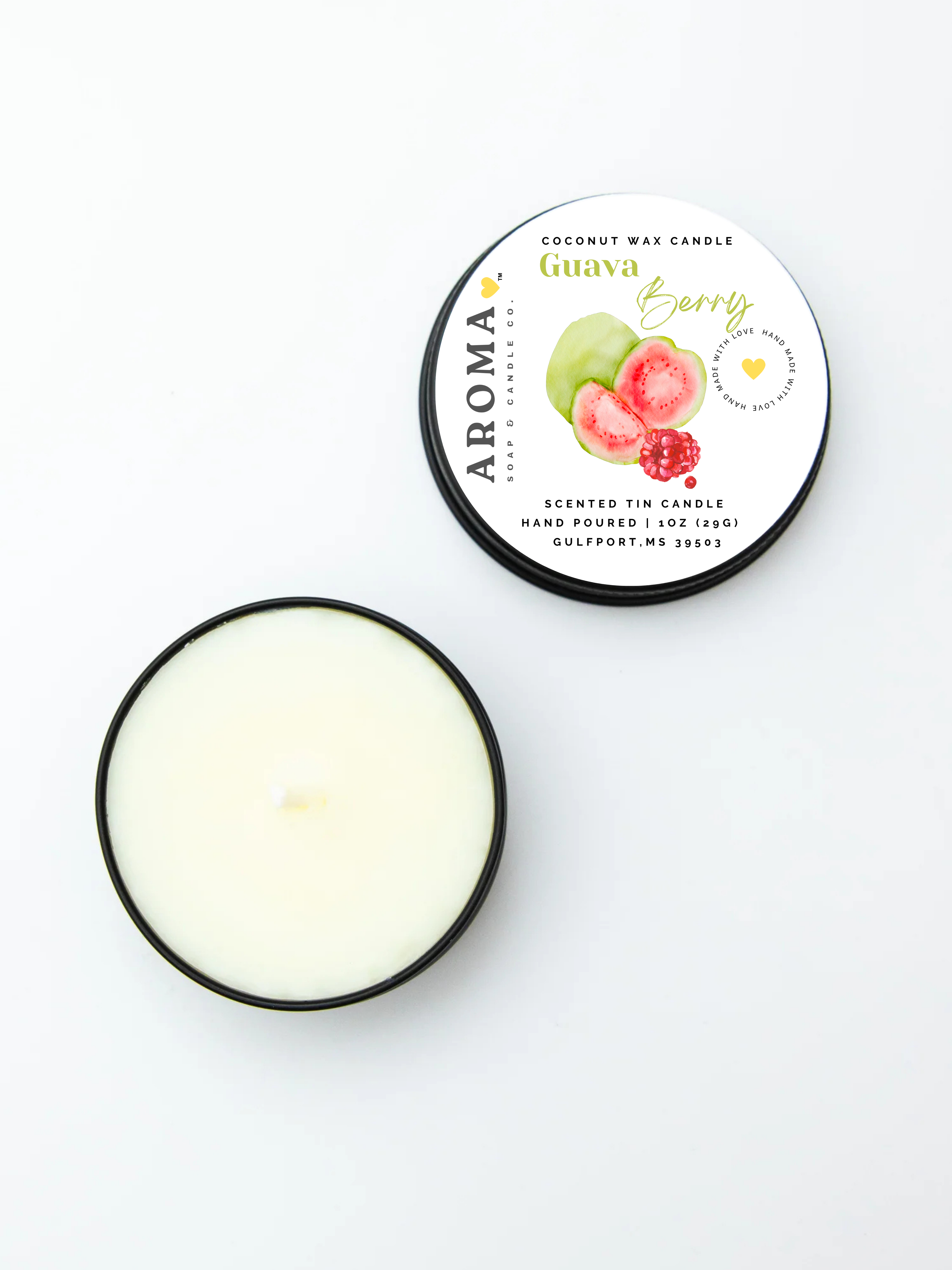 Strawberry Guava Trial Size Candle - 1 oz