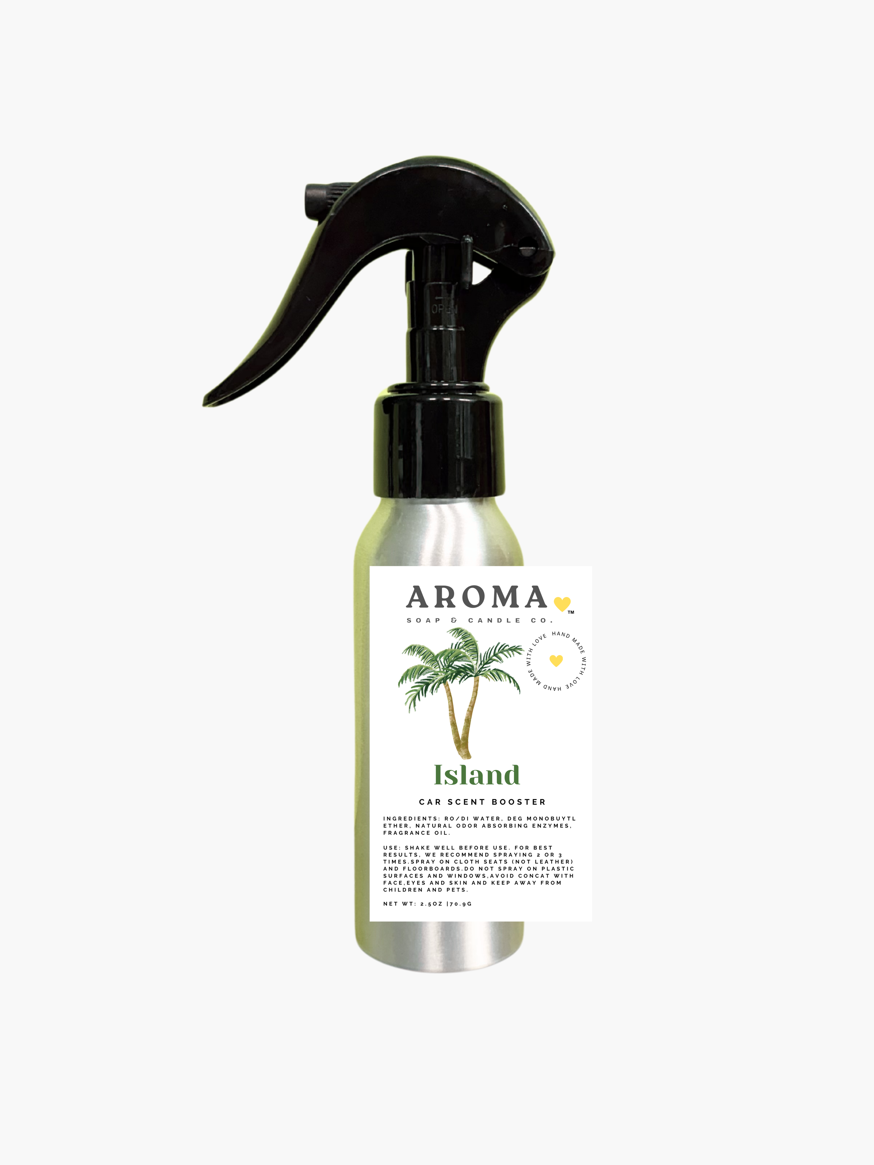 Island Car Scent Booster Spray