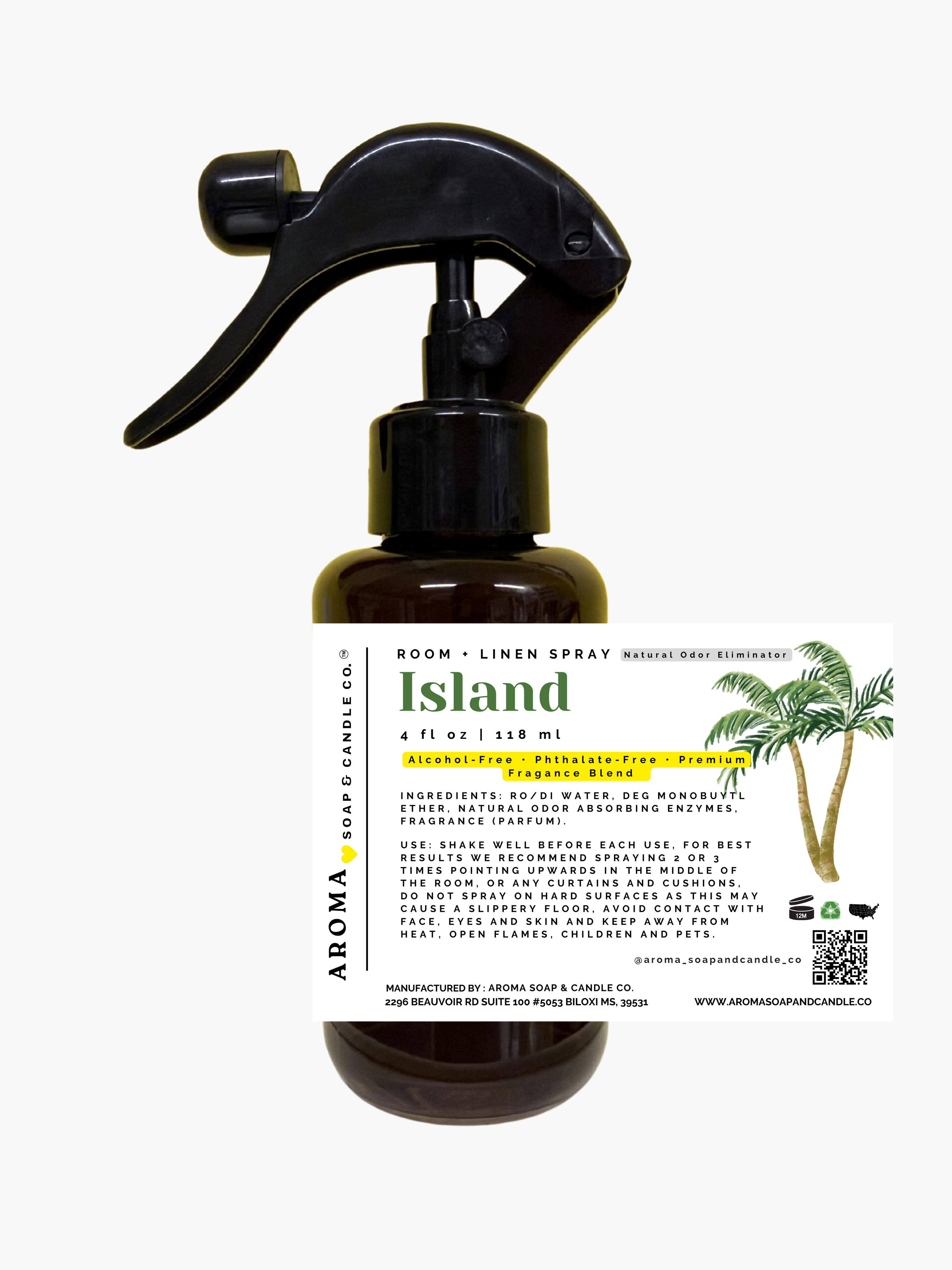 Island™ Room + Linen Spray