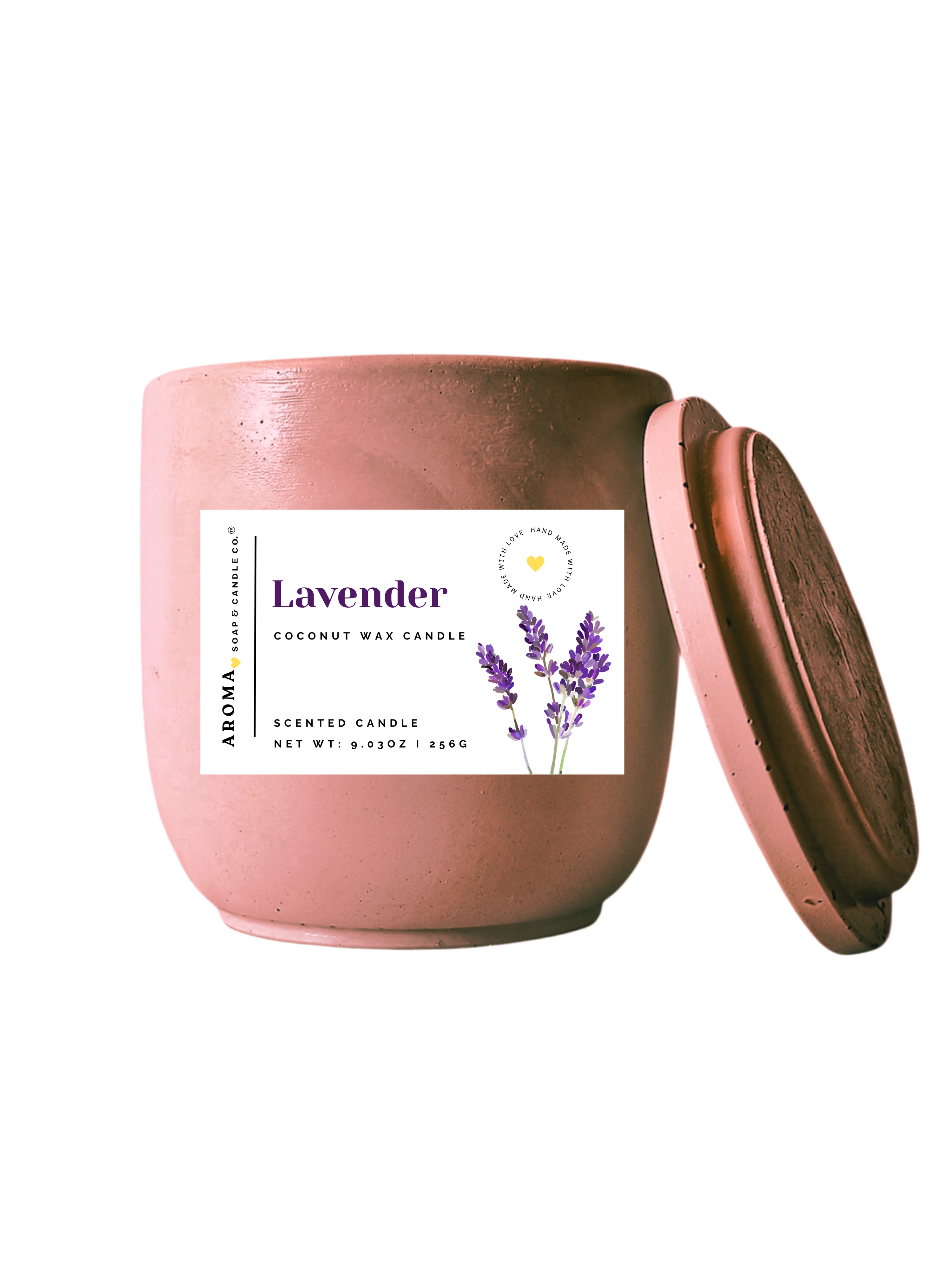 Lavender - Signature Concrete Jar Candle