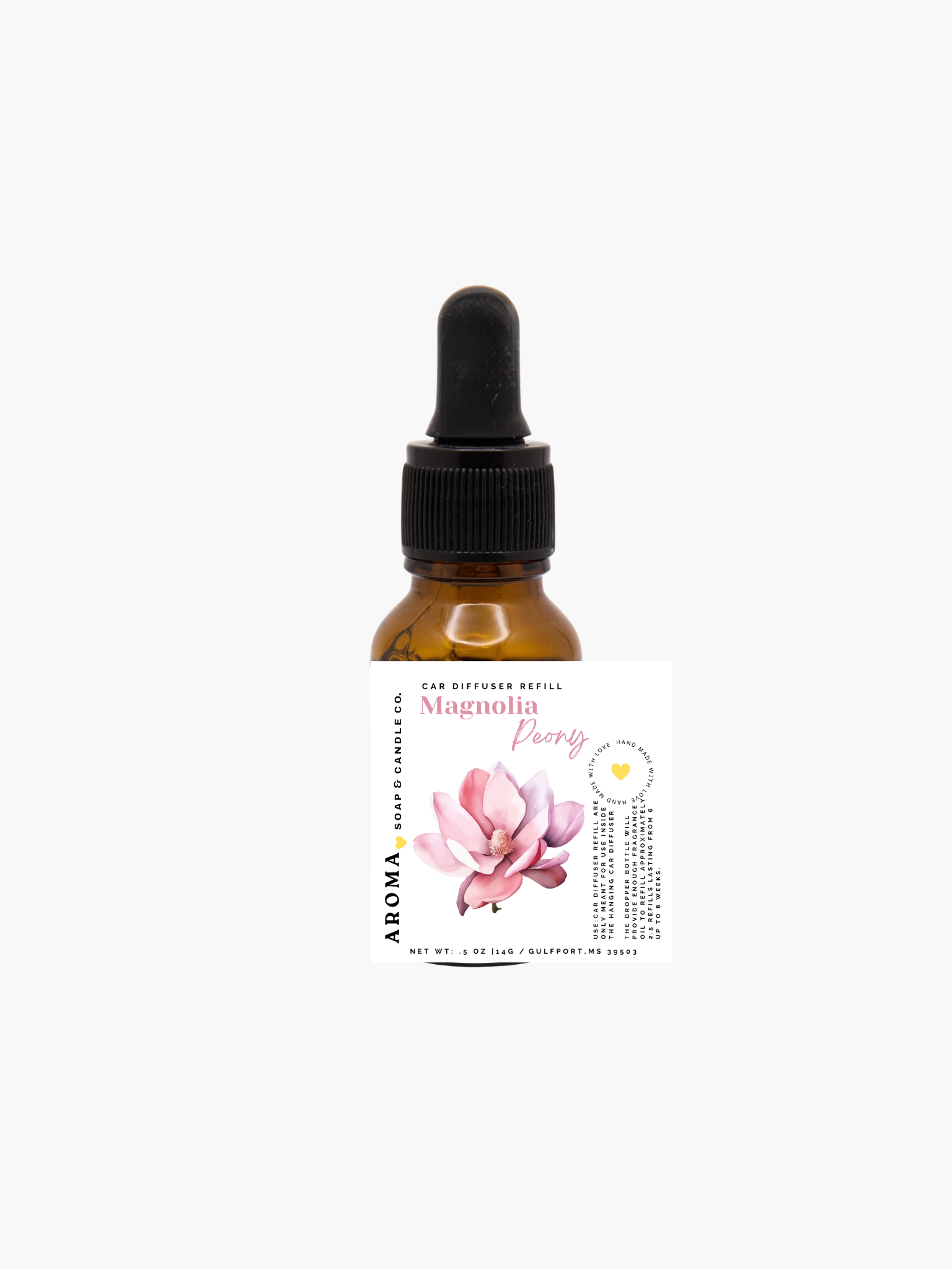 Magnolia Peony Car Diffuser Refill