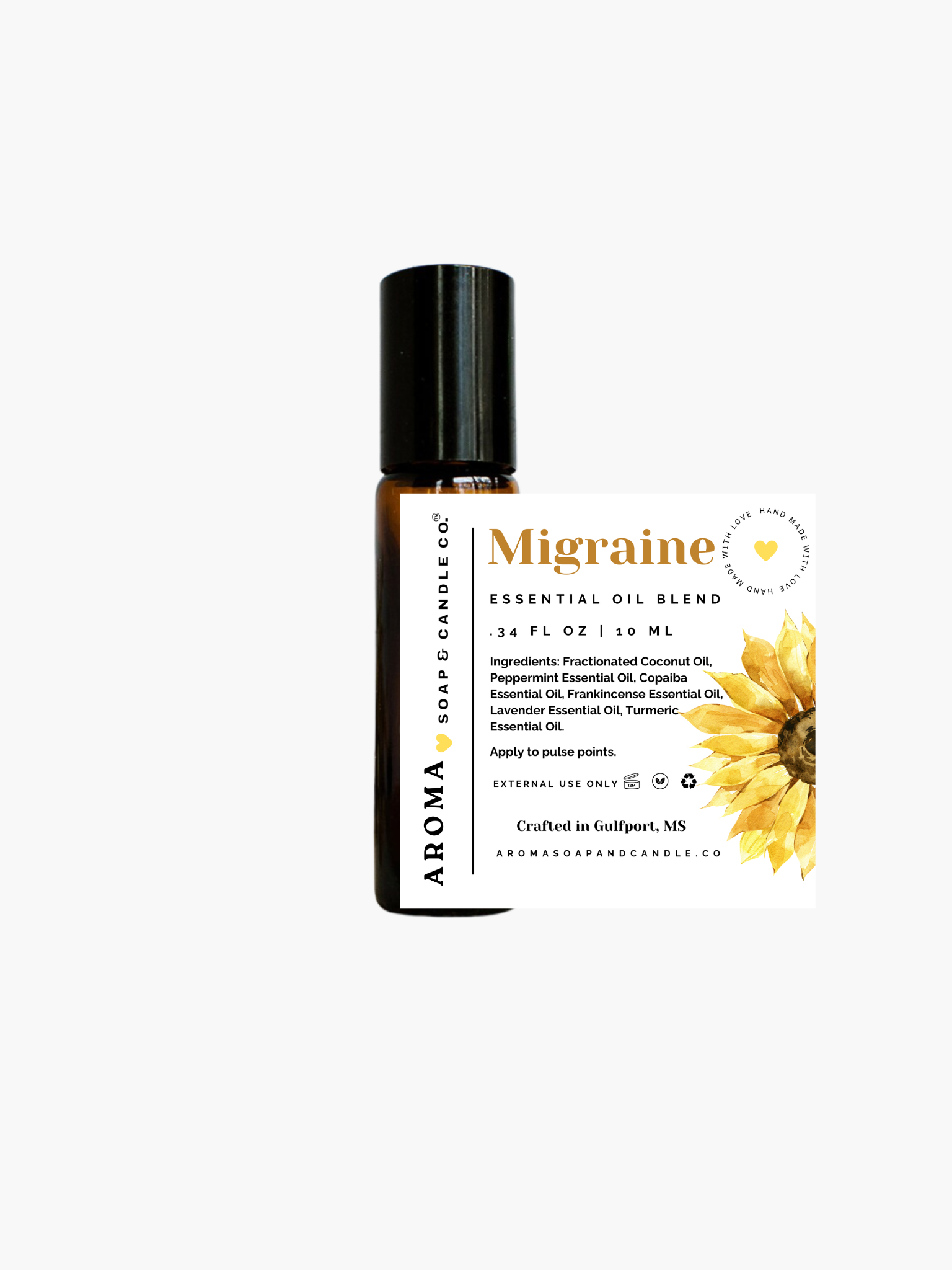 Migraine Relief Essential Oil Roller