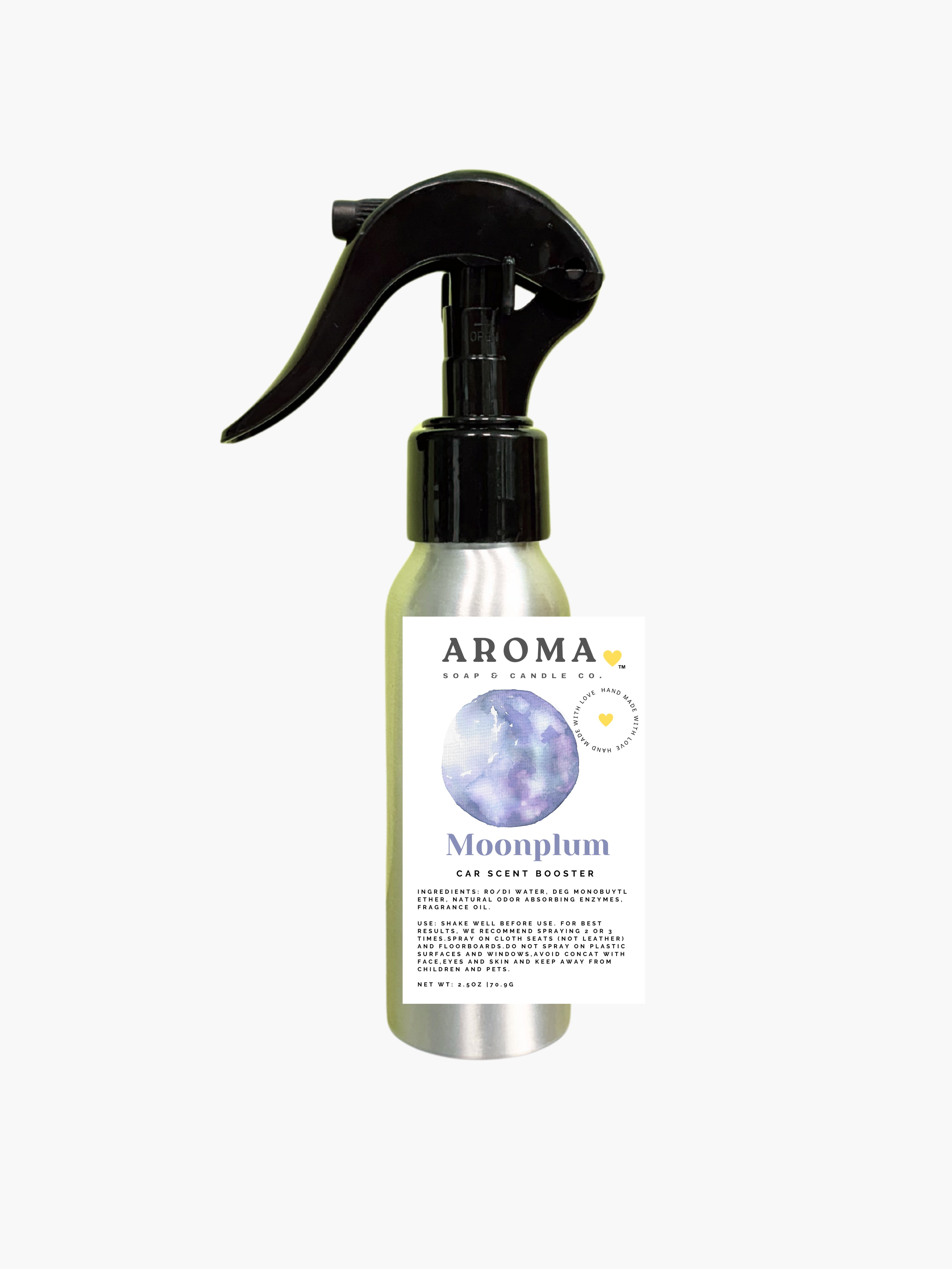Moonplum Car Scent Booster Spray