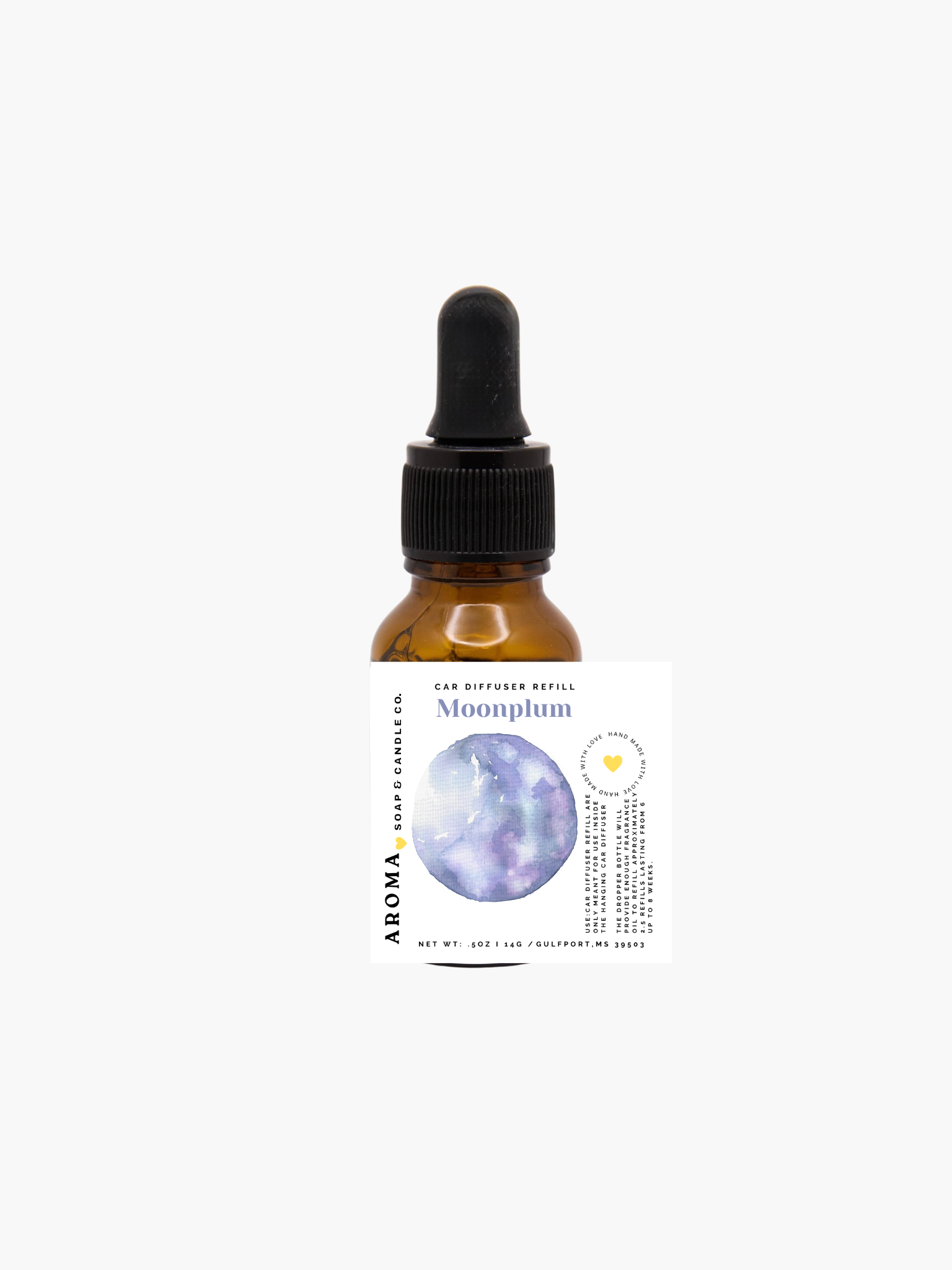 Moonplum Car Diffuser Refill