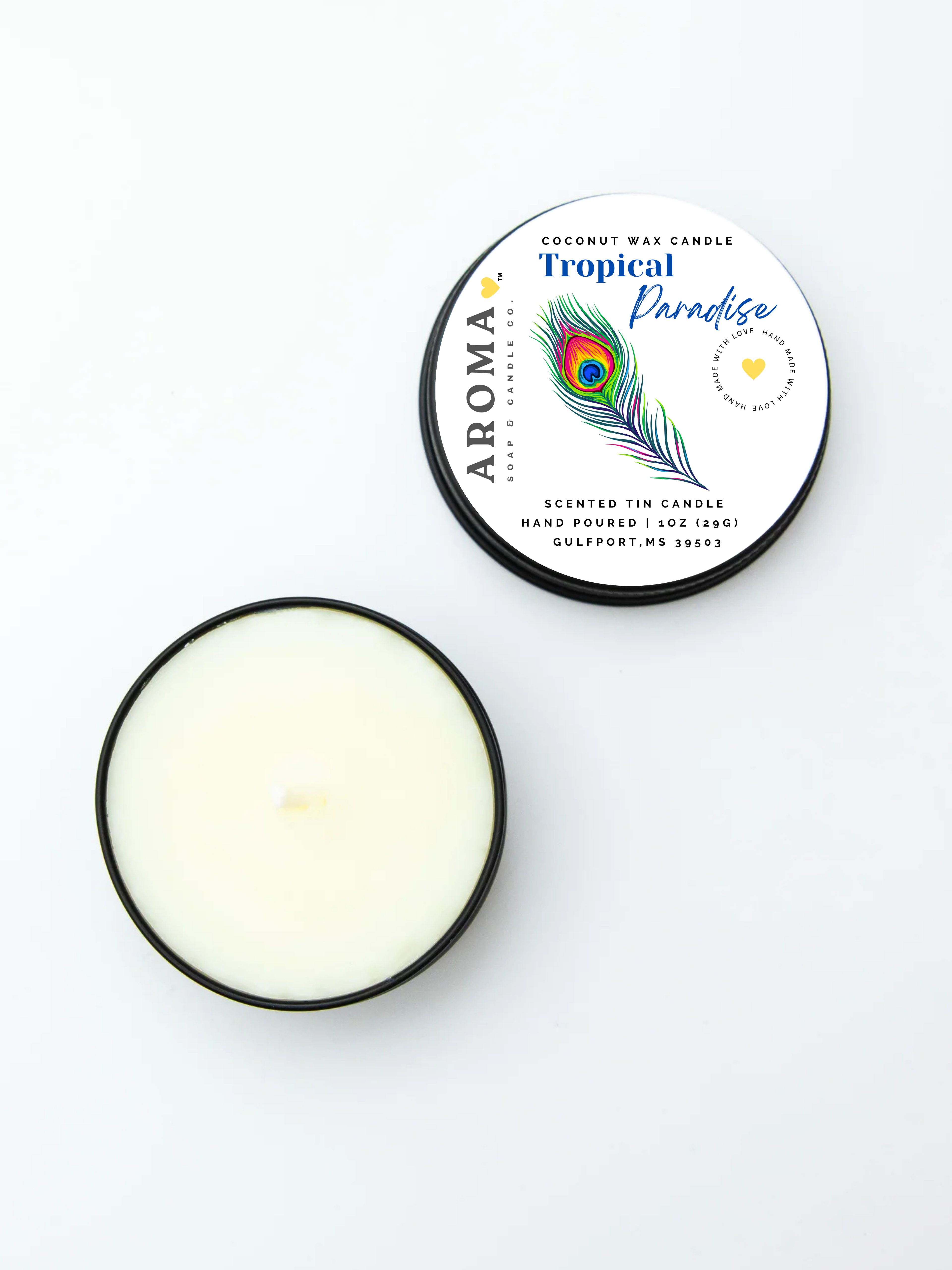 Tropical Paradise Trial Size Candle - 1 oz