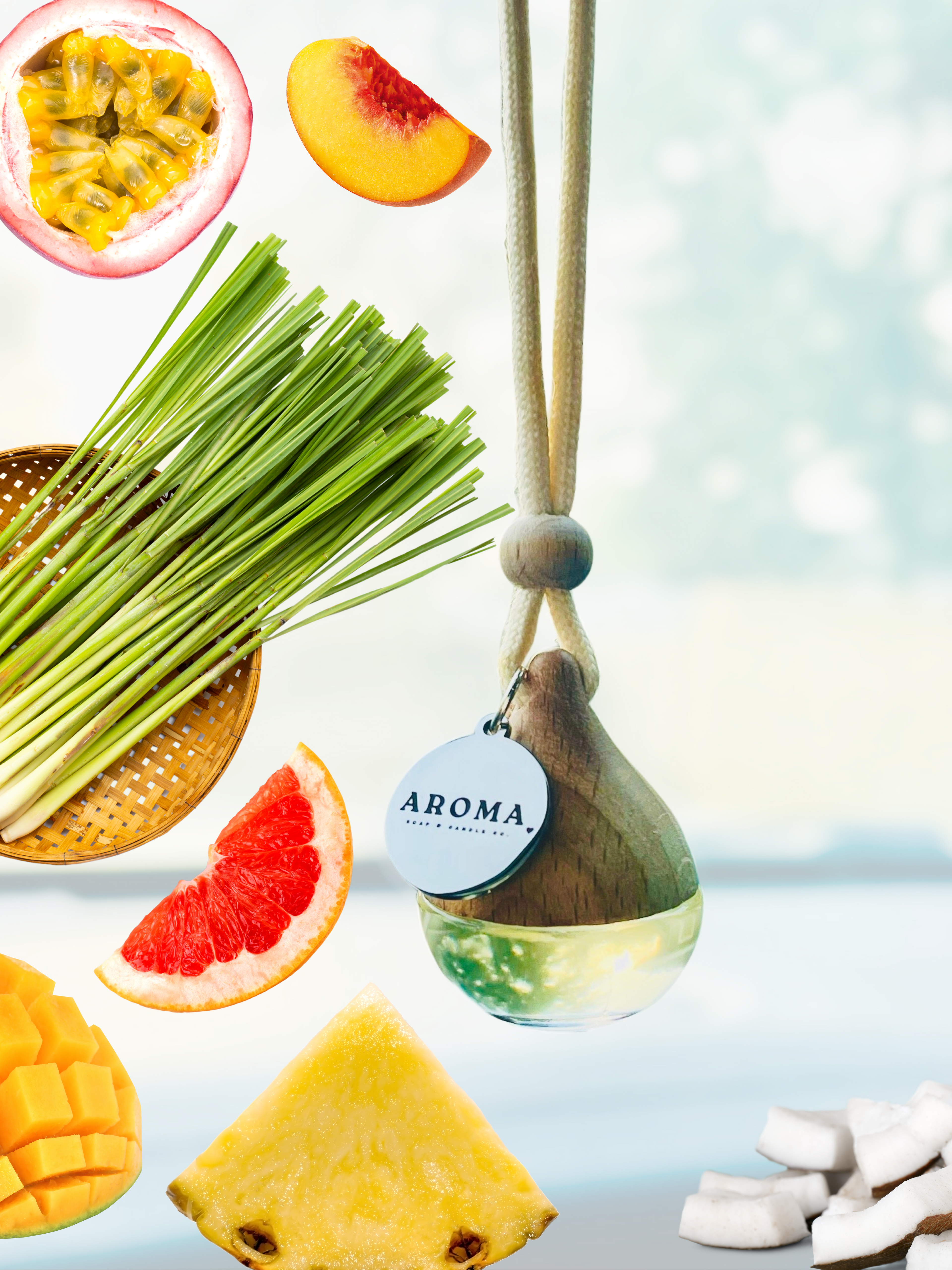 Tropical Paradise Car Diffuser