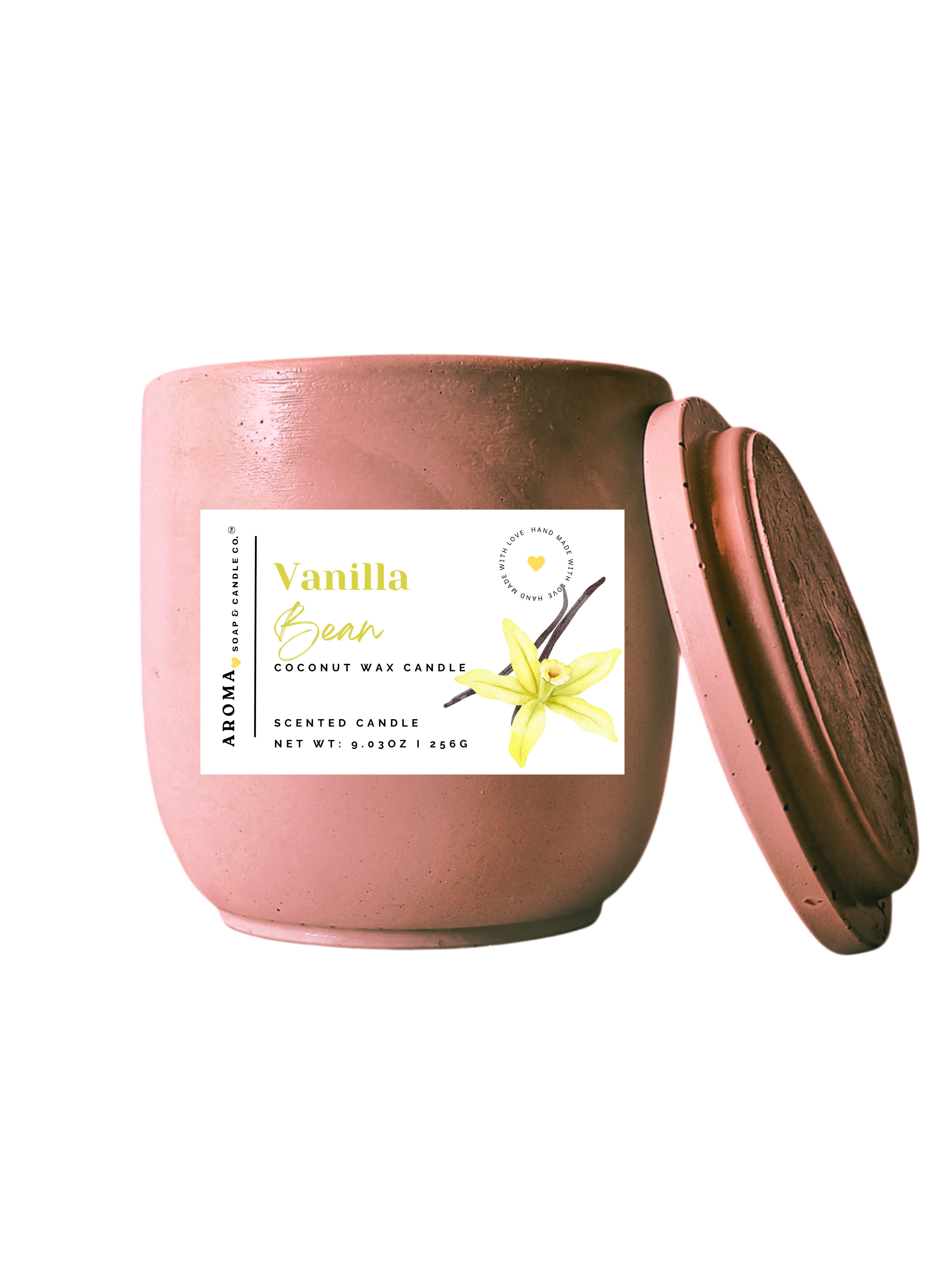 Vanilla Bean - Signature Concrete Jar Candle
