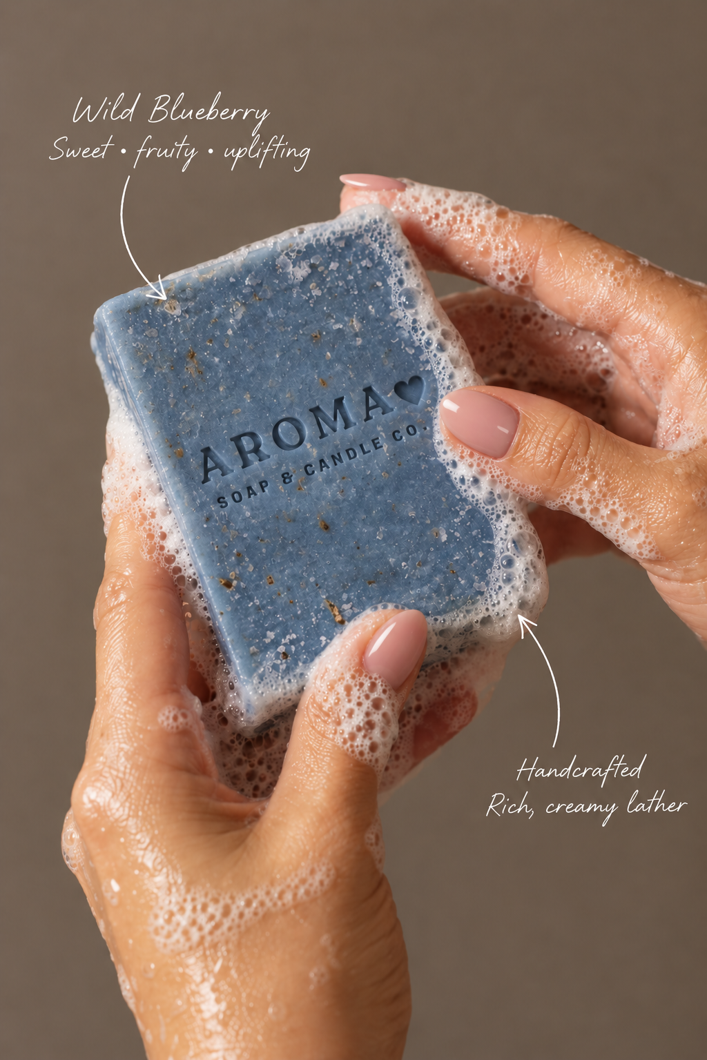 Wild Blueberry Cold Process Soap