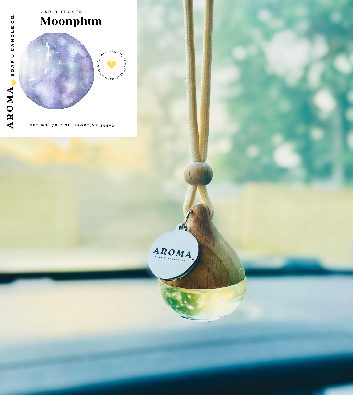 Moonplum Car Diffuser