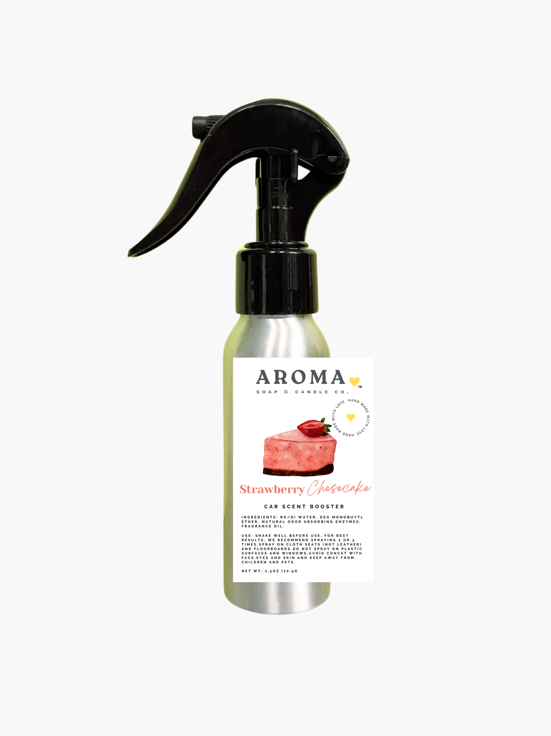 Strawberry Cheesecake Car Scent Booster Spray