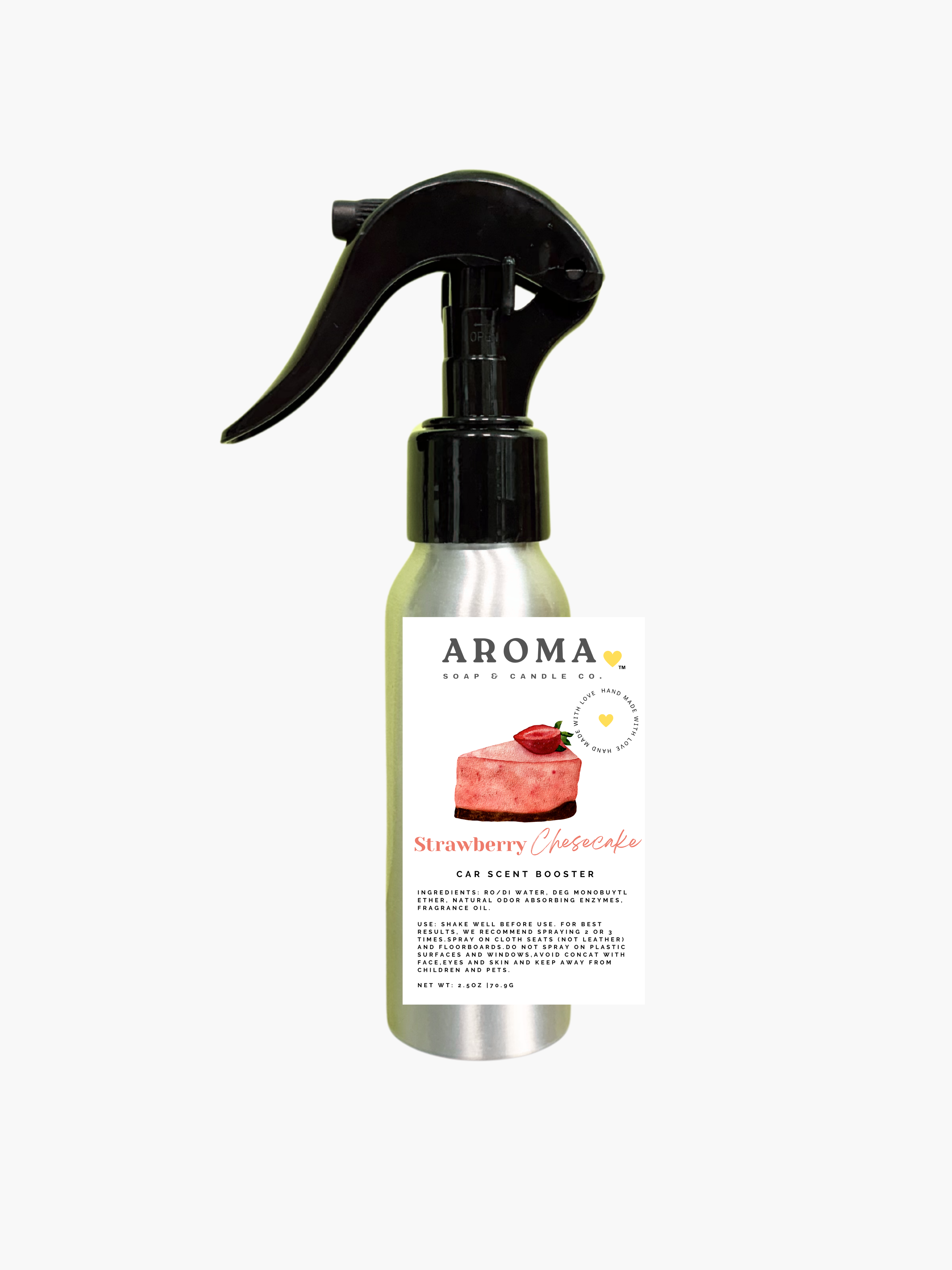 Strawberry Cheesecake Car Scent Booster Spray