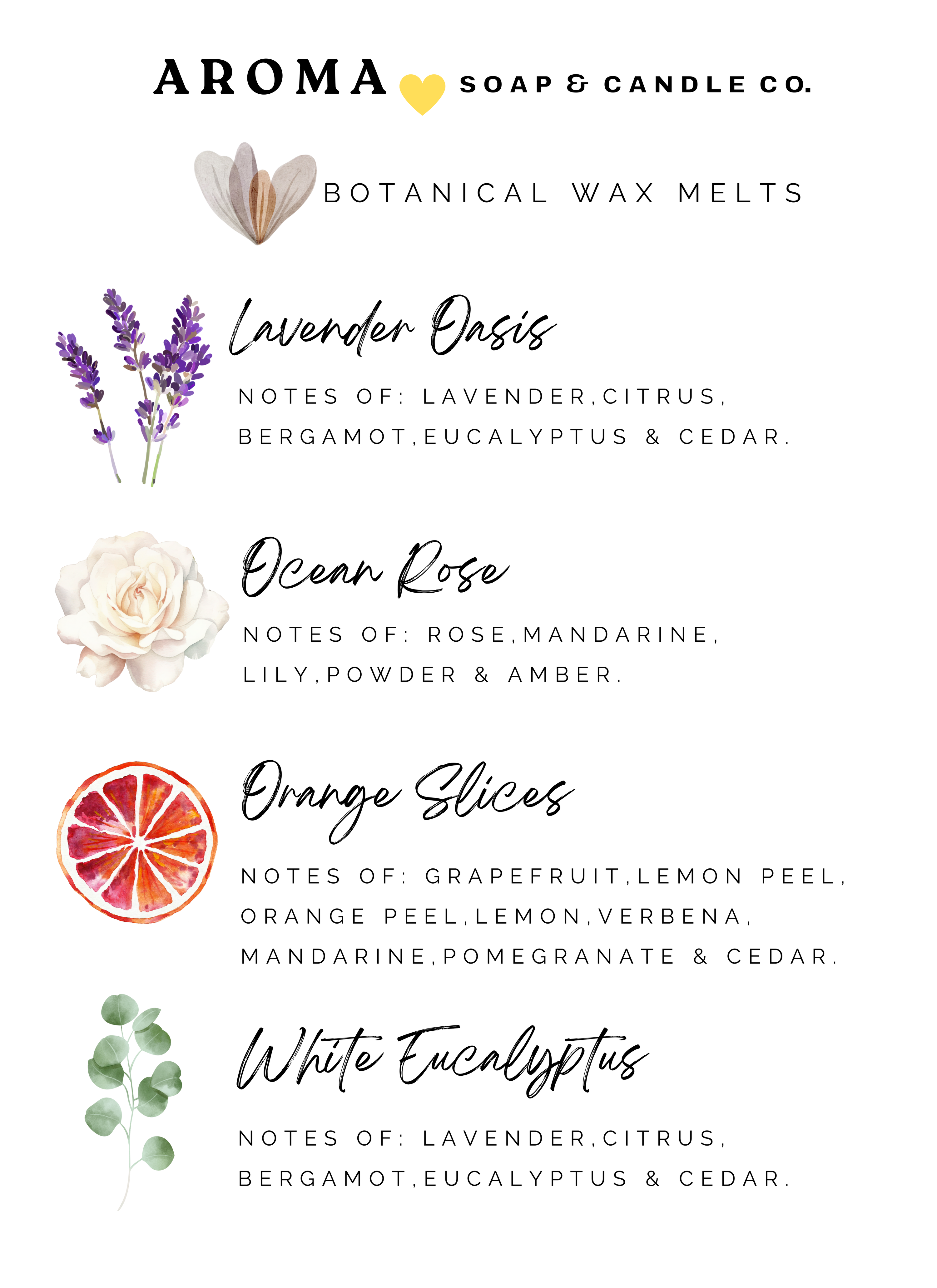 MIX &amp; MATCH BOTANICAL WAX METS