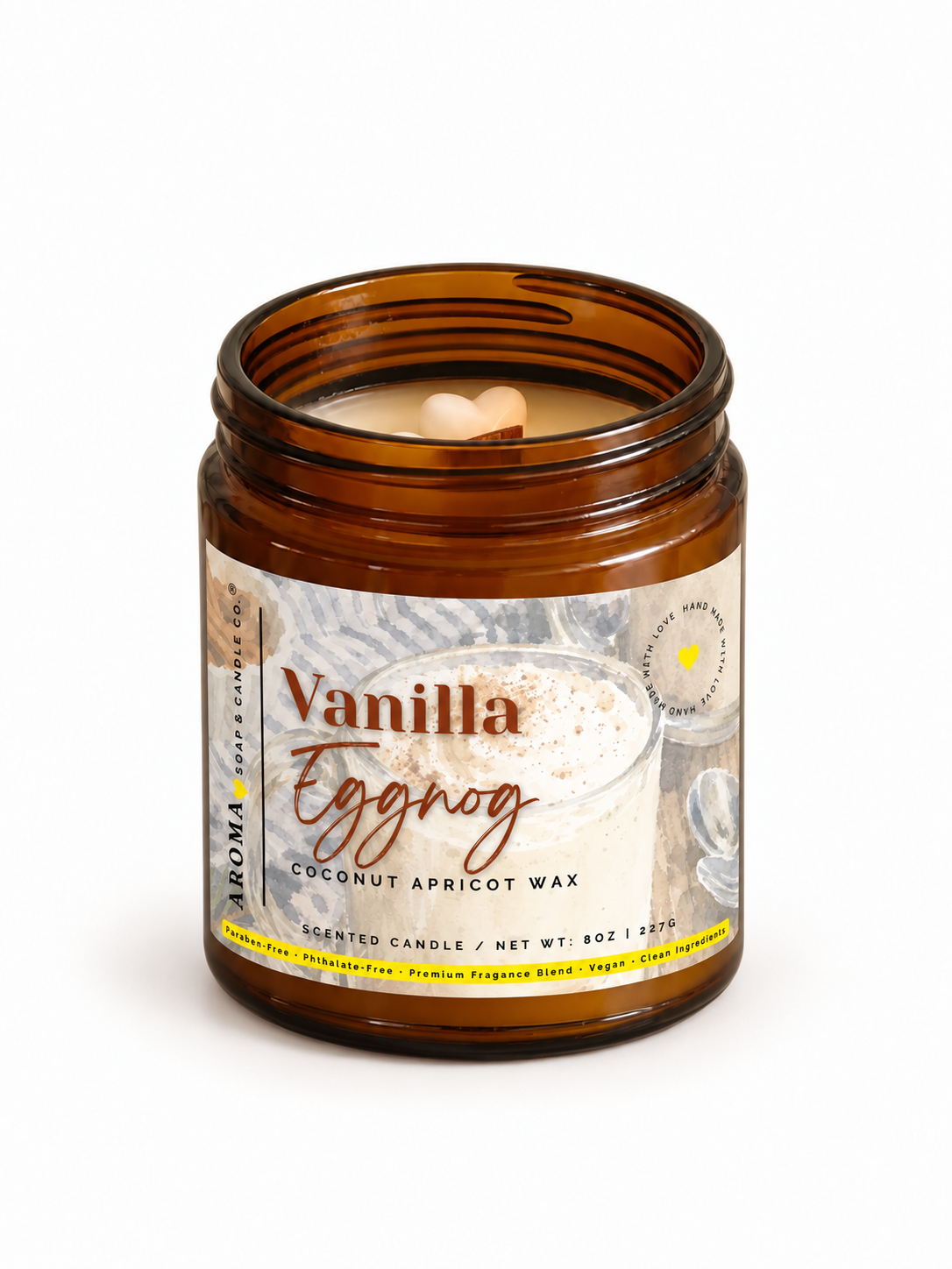 Vanilla Eggnog Candle - Fall Collection