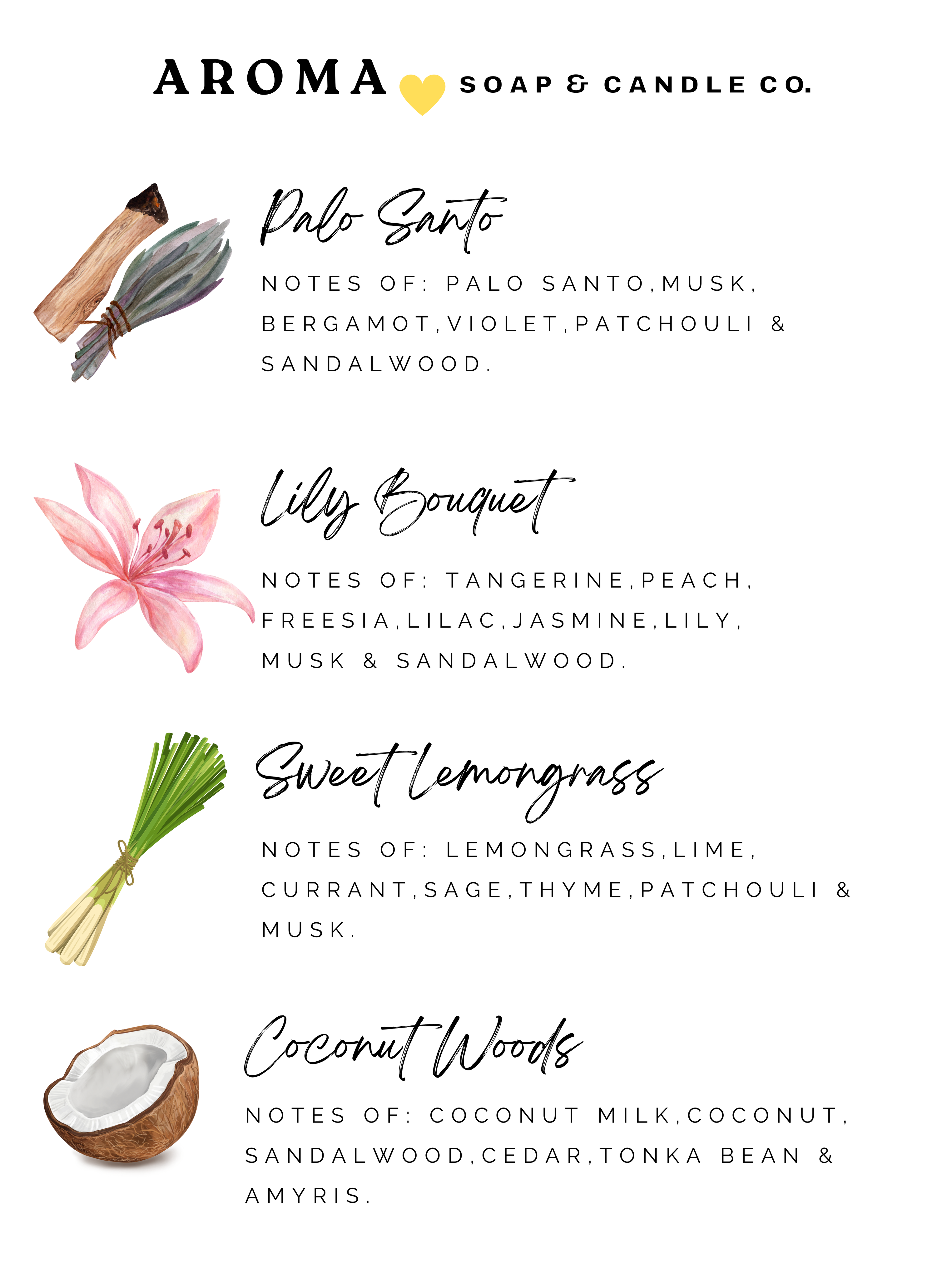 MIX &amp; MATCH BOTANICAL WAX METS