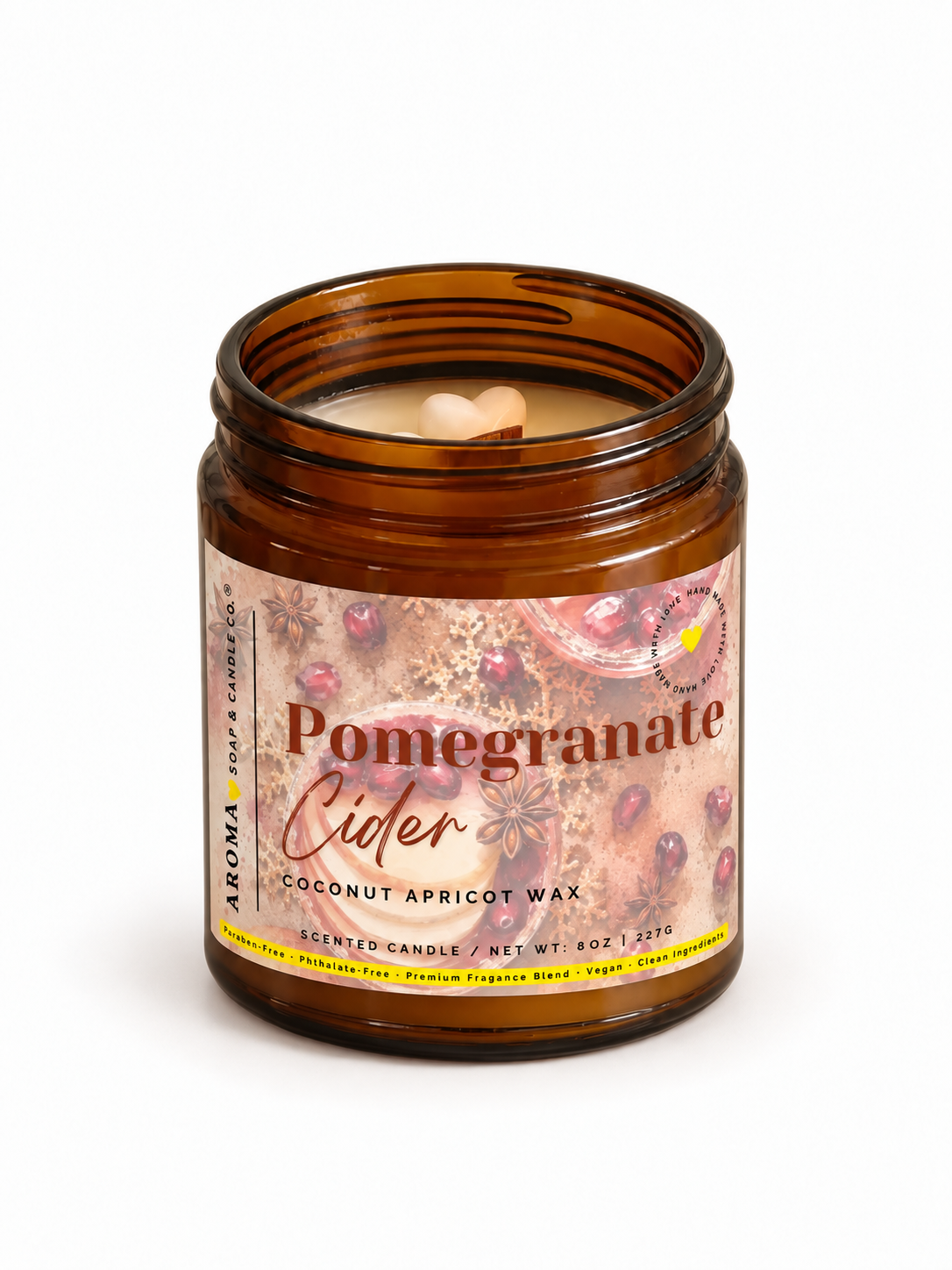 Pomegranate Cider Candle - Fall Collection
