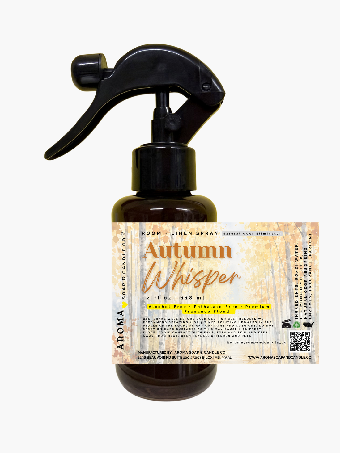 Autumn Whisper™ Room + Linen Spray - Fall Collection