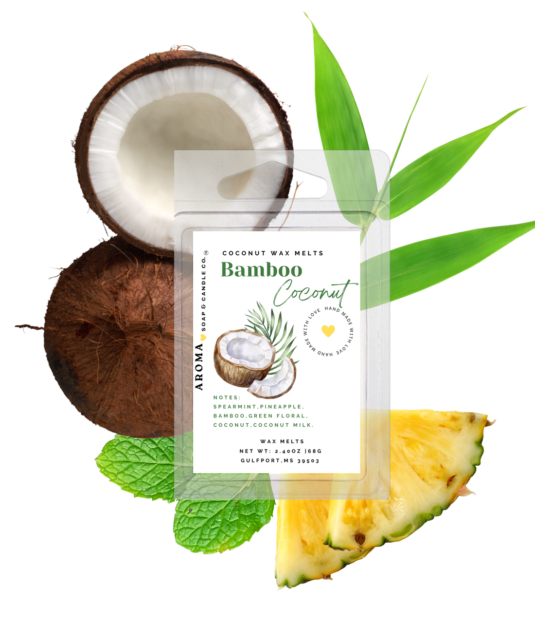 Bamboo Coconut Wax Melts