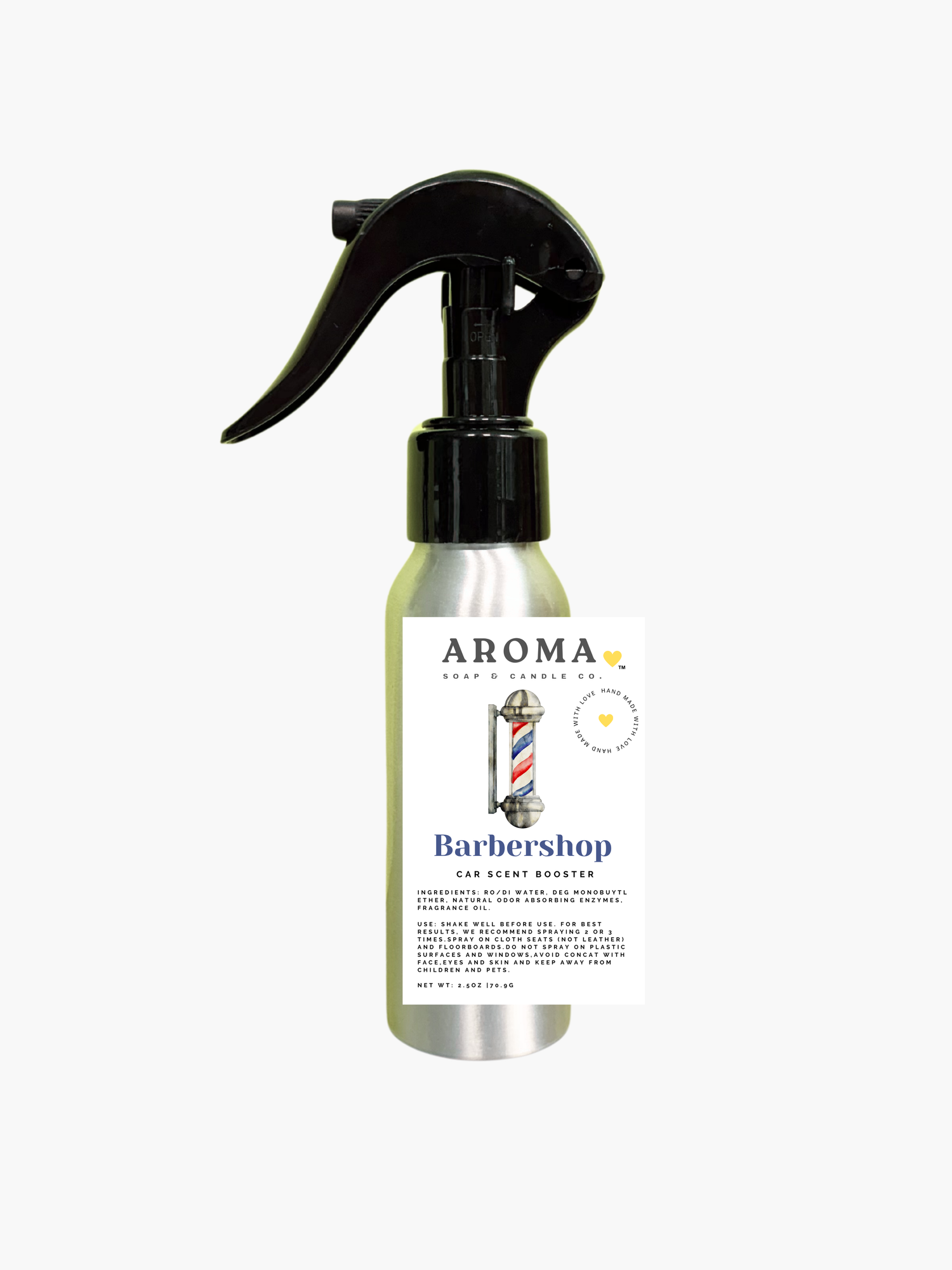 Barbershop Car Scent Booster Spray