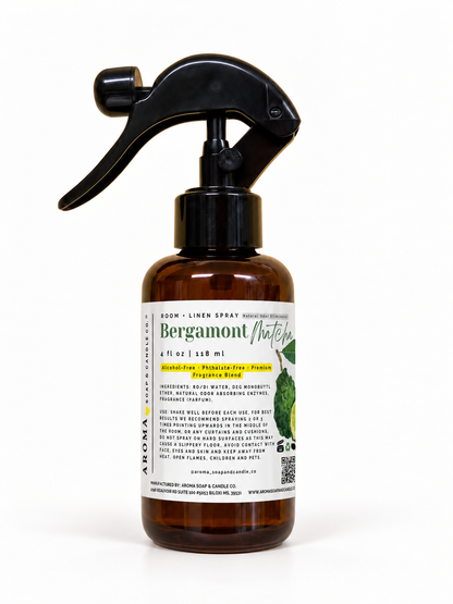 Bergamot Matcha™ Room + Linen Spray