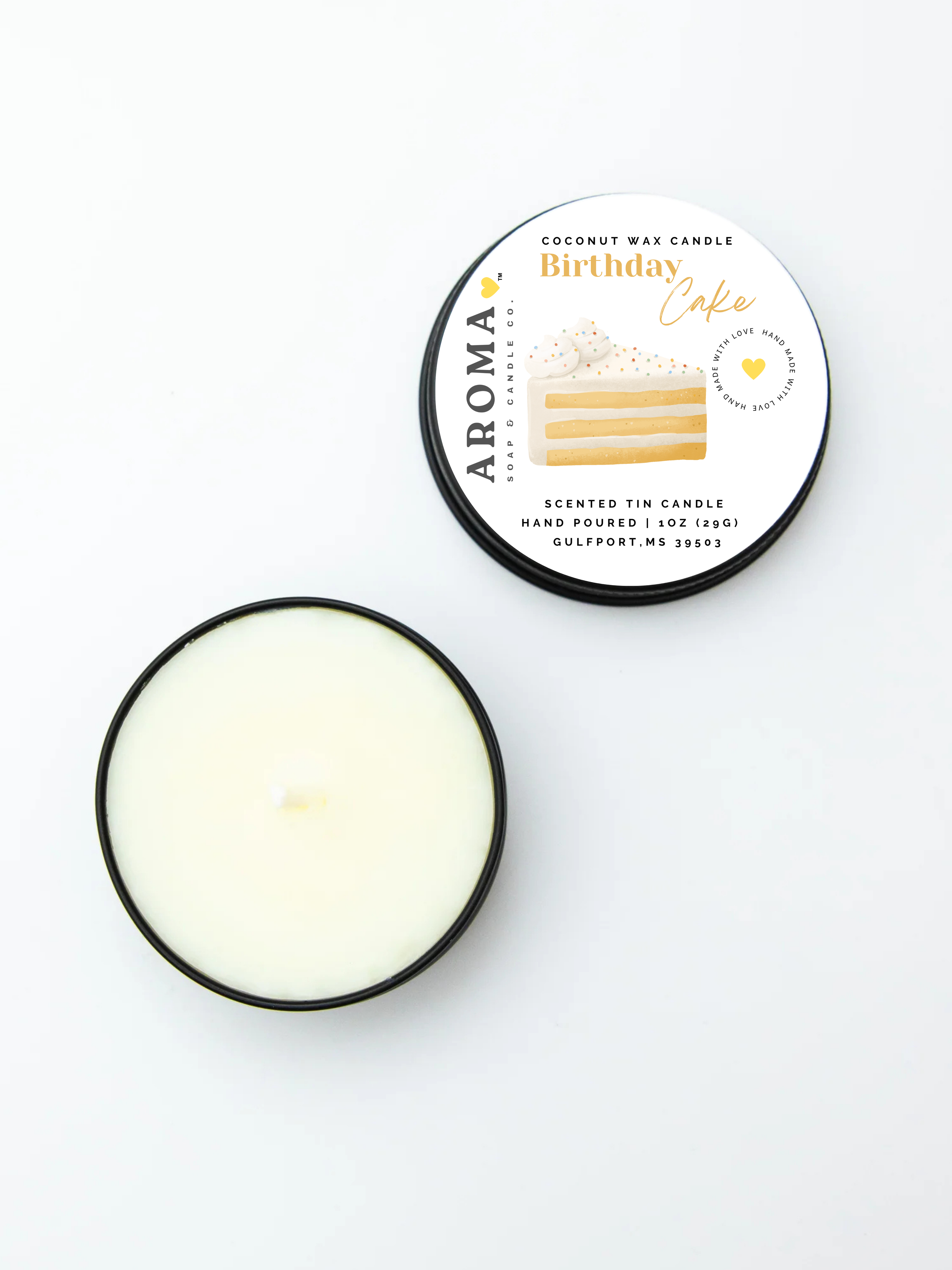 Birthday Cake Trial Size Candle - 1 oz