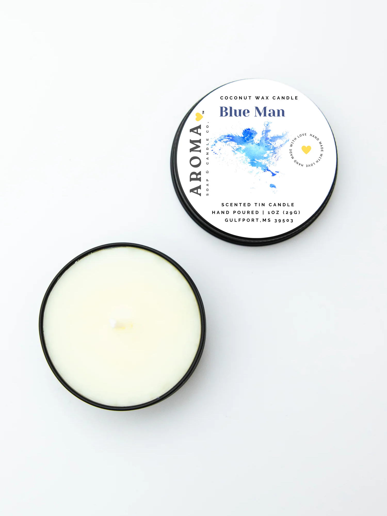 Blue Man Trial Size Candle - 1 oz