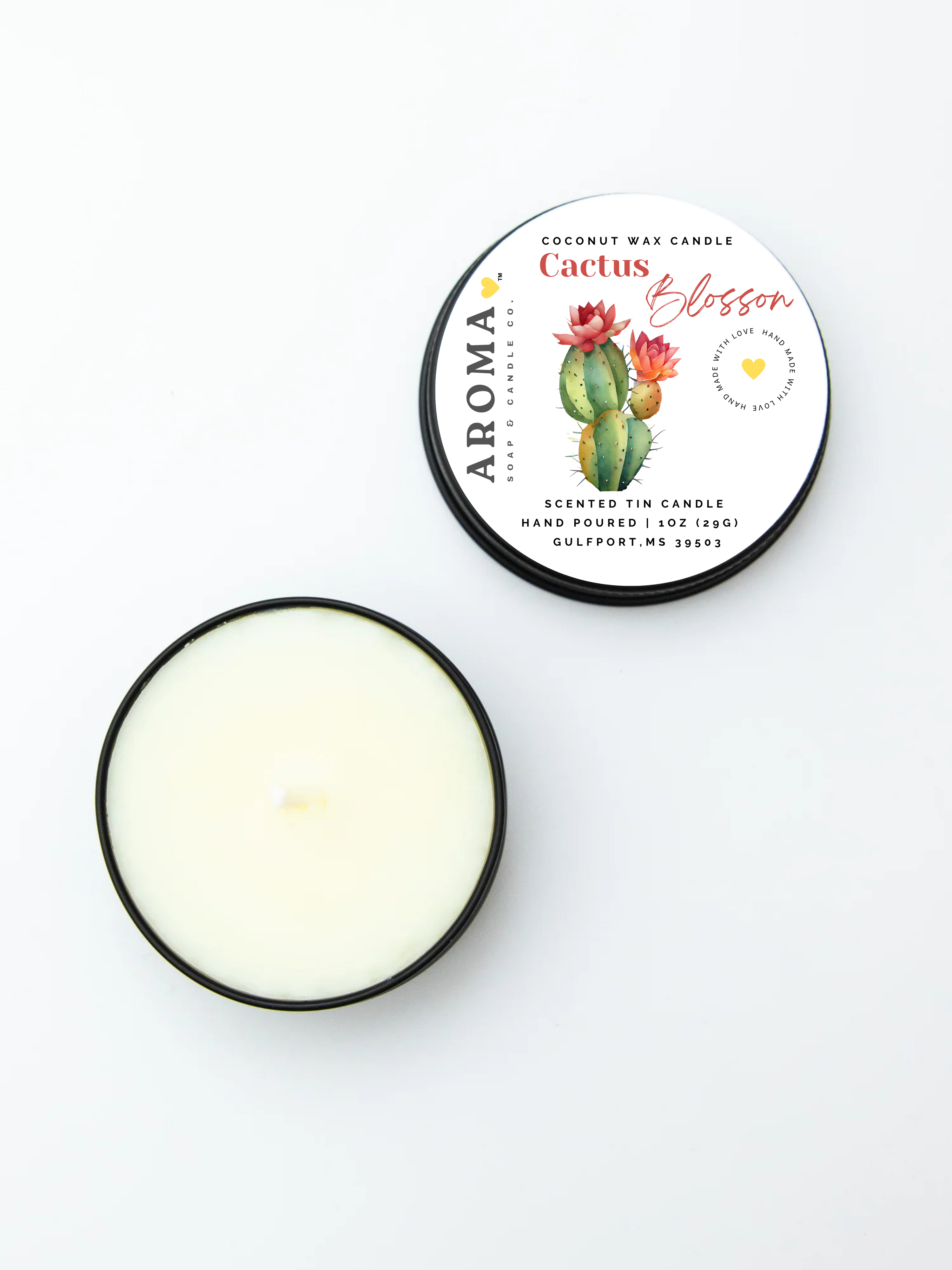 Cactus Blossom Trial Size Candle - 1 oz