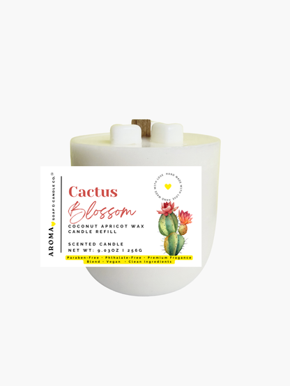Cactus Blossom™ - Signature Concrete Candle Wax Refill