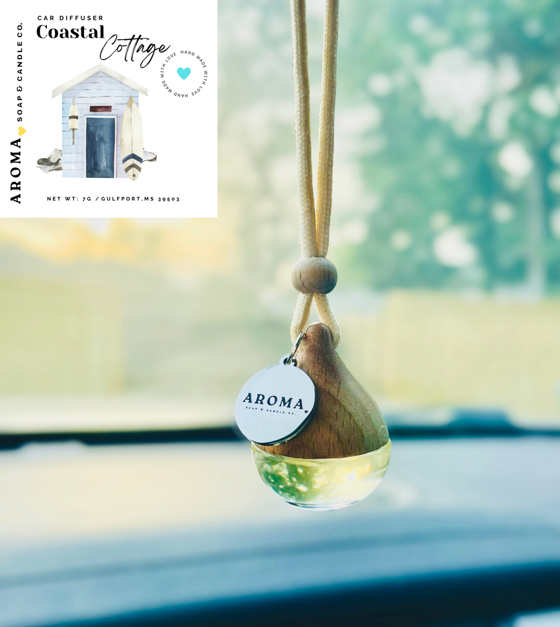 Coastal Cottage Car Diffuser