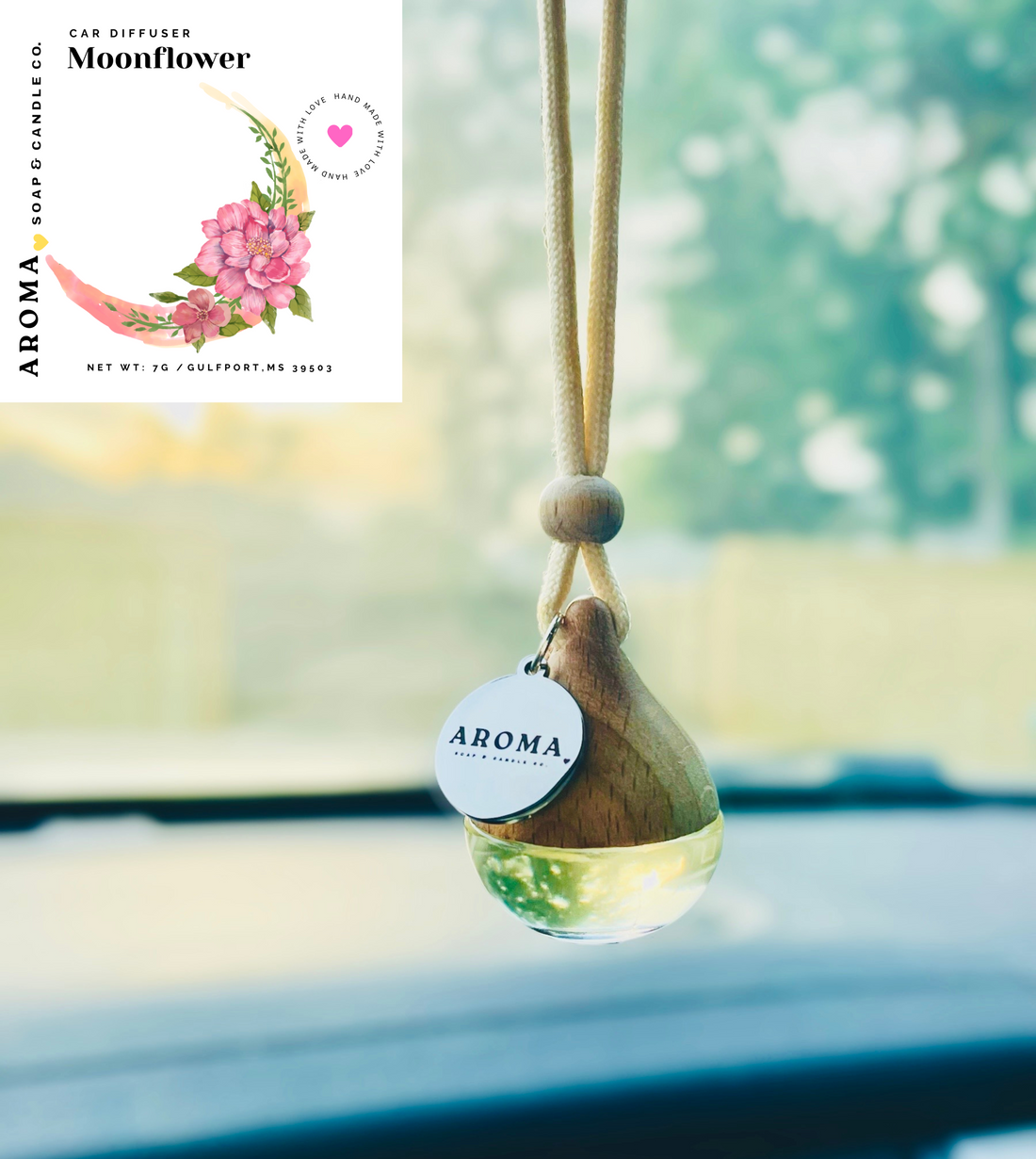 Moonflower Car Diffuser