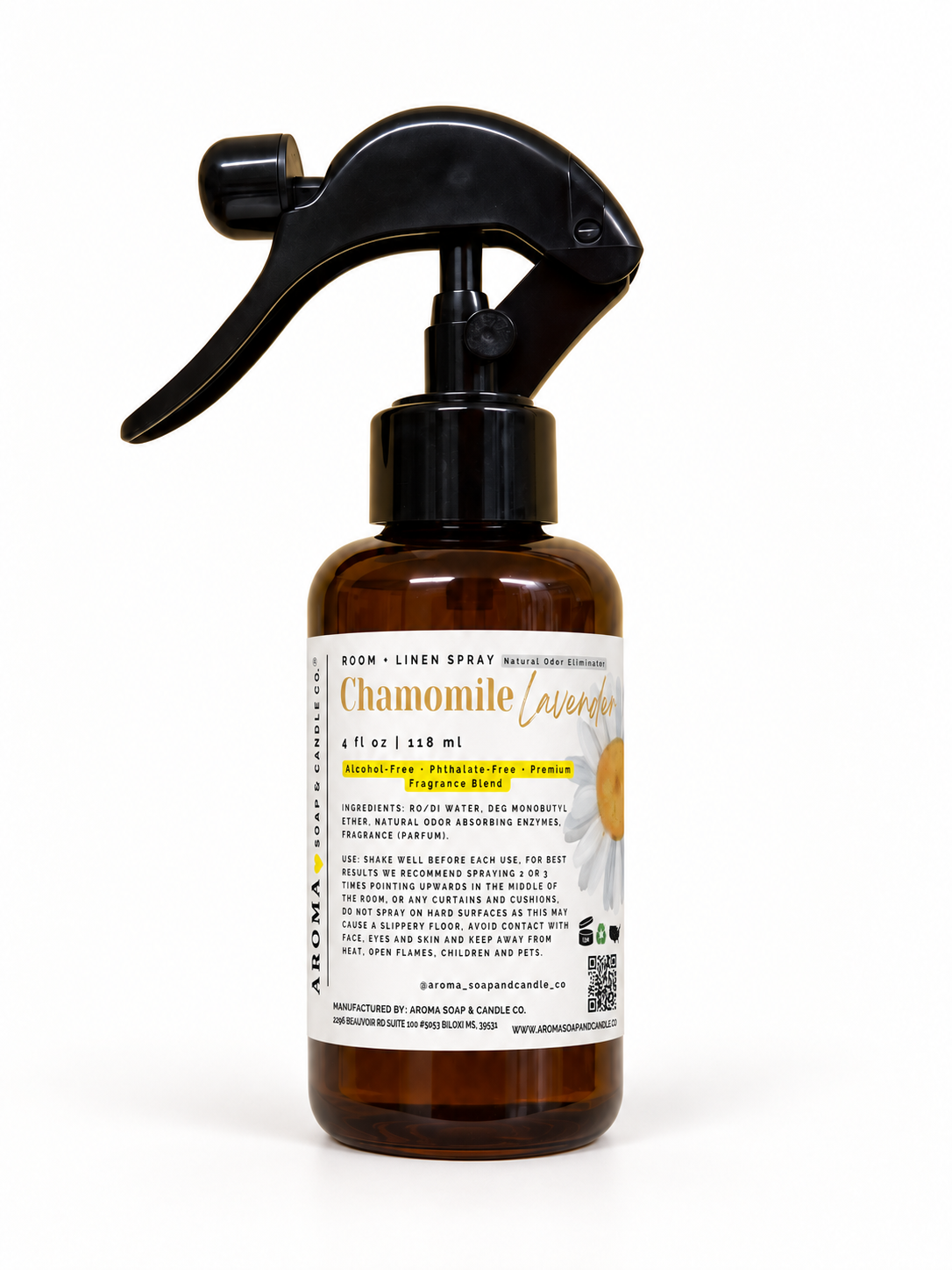 Chamomile Lavender  Room + Linen Spray