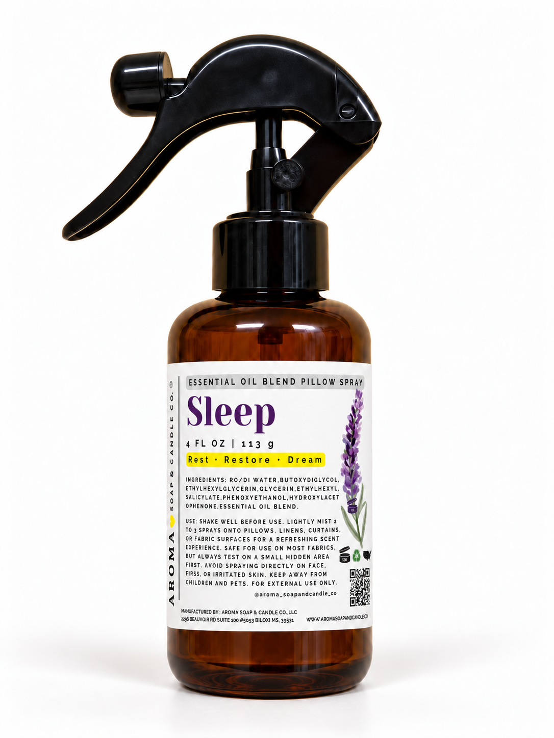 Sleep - Essential Oil Blend Pillow Spray