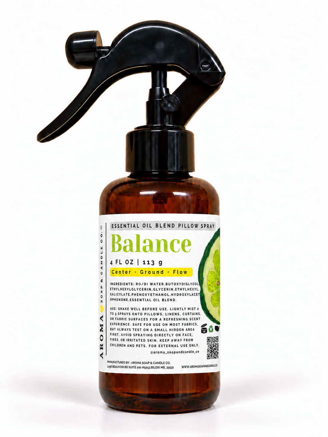 Balance - Essential Oil Blend Pillow Spray