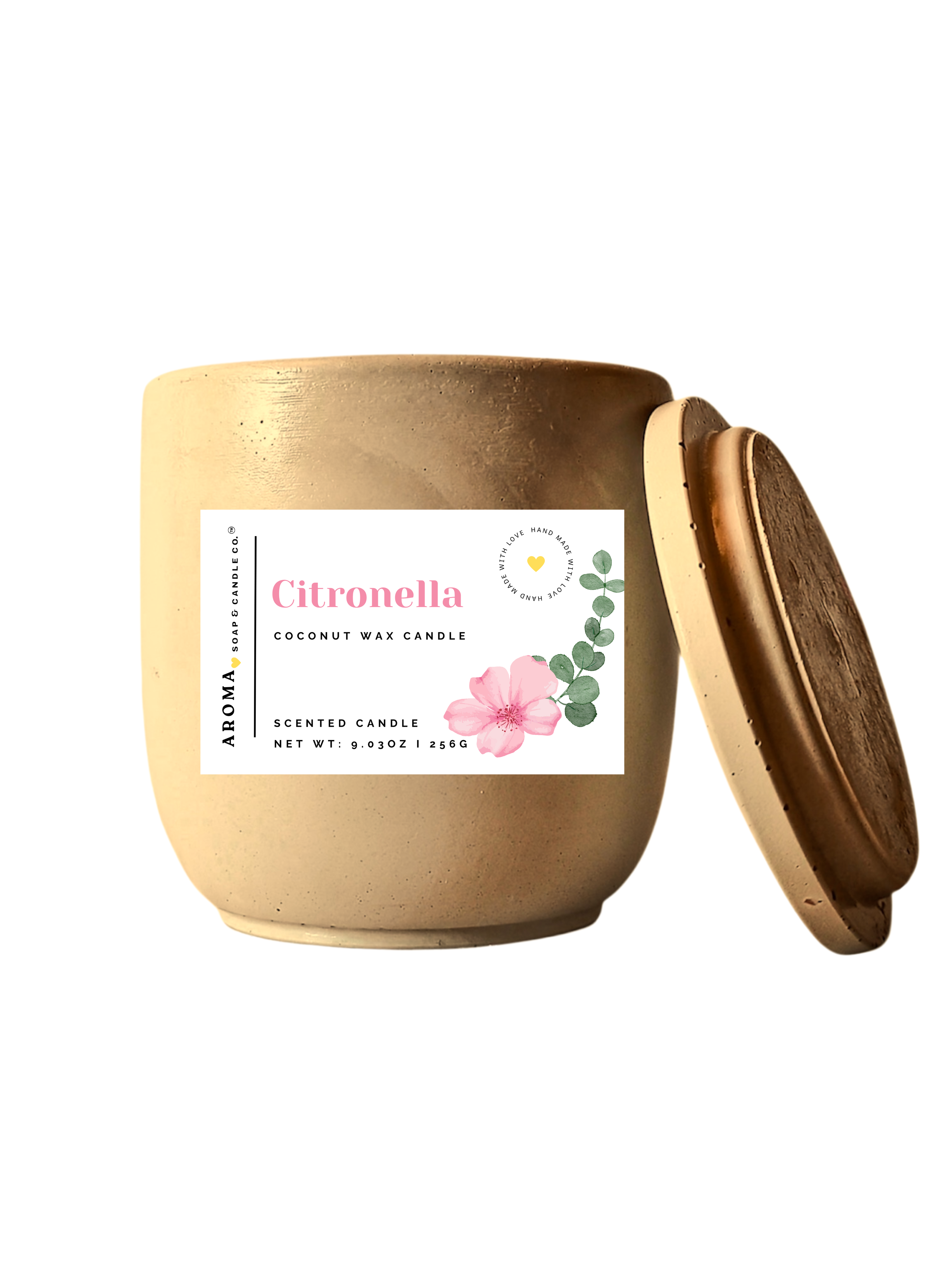 Citronella - Signature Concrete Jar Candle