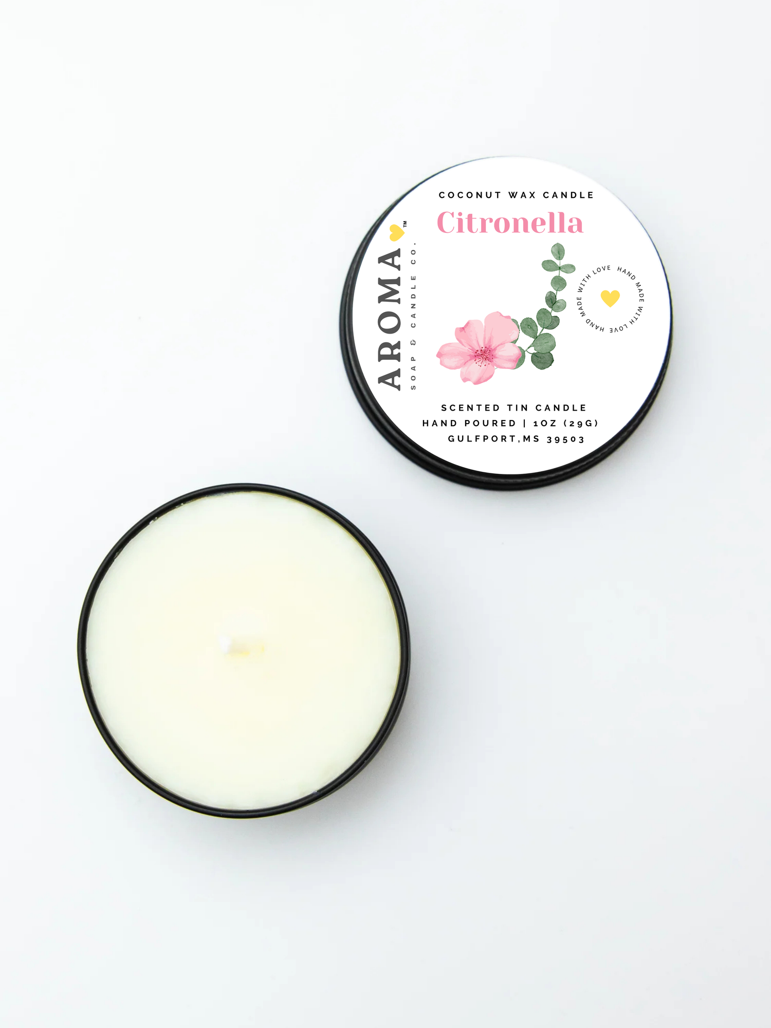 Citronella Trial Size Candle - 1 oz