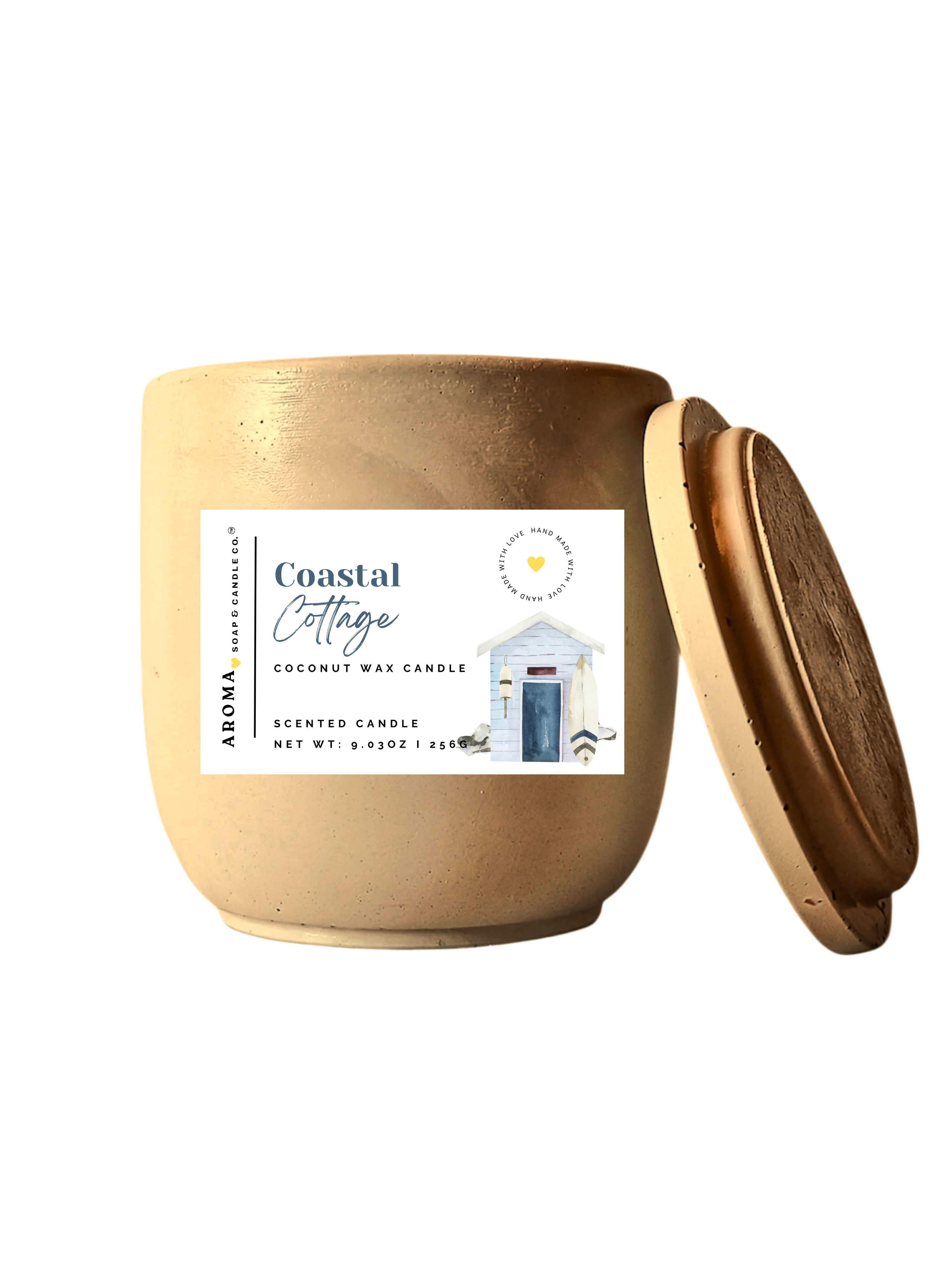 Coastal Cottage™ - Signature Concrete Jar Candle