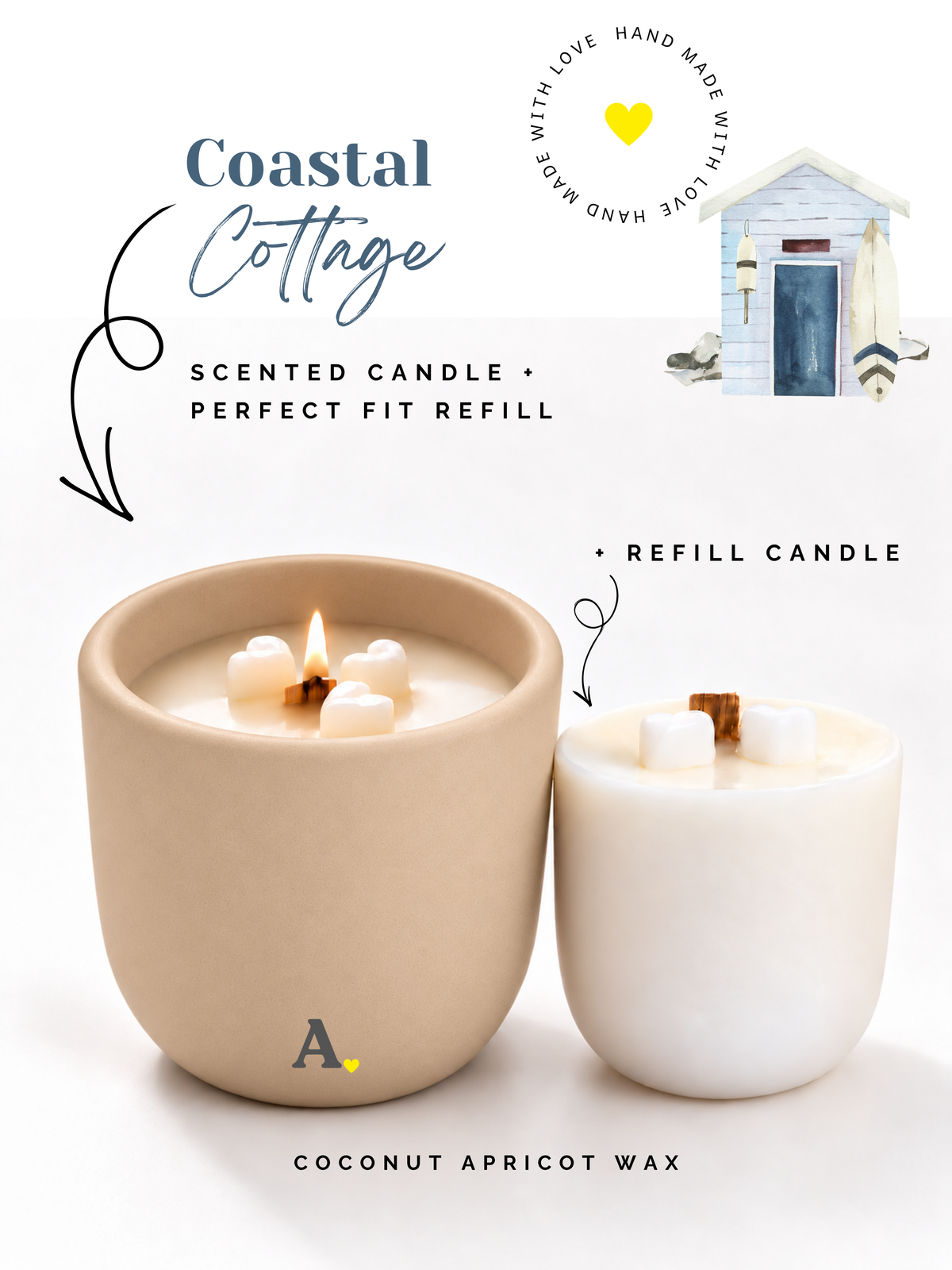 Coastal Cottage™ — More Than a Candle Bundle | Candle + Refill