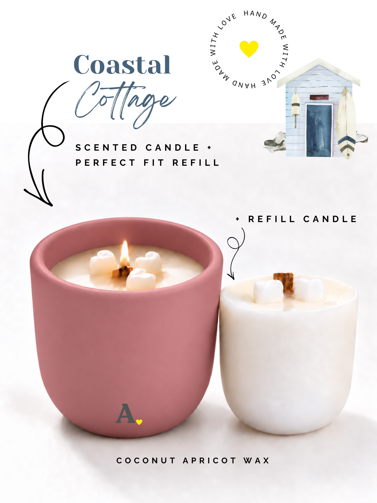 Coastal Cottage™ — More Than a Candle Bundle | Candle + Refill