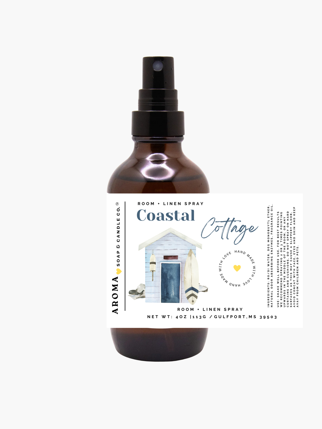 Coastal Cottage Room + Linen Spray