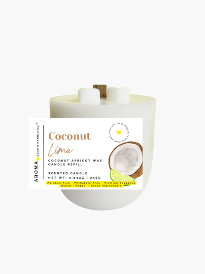 Coconut Lime™ - Signature Concrete Candle Wax Refill