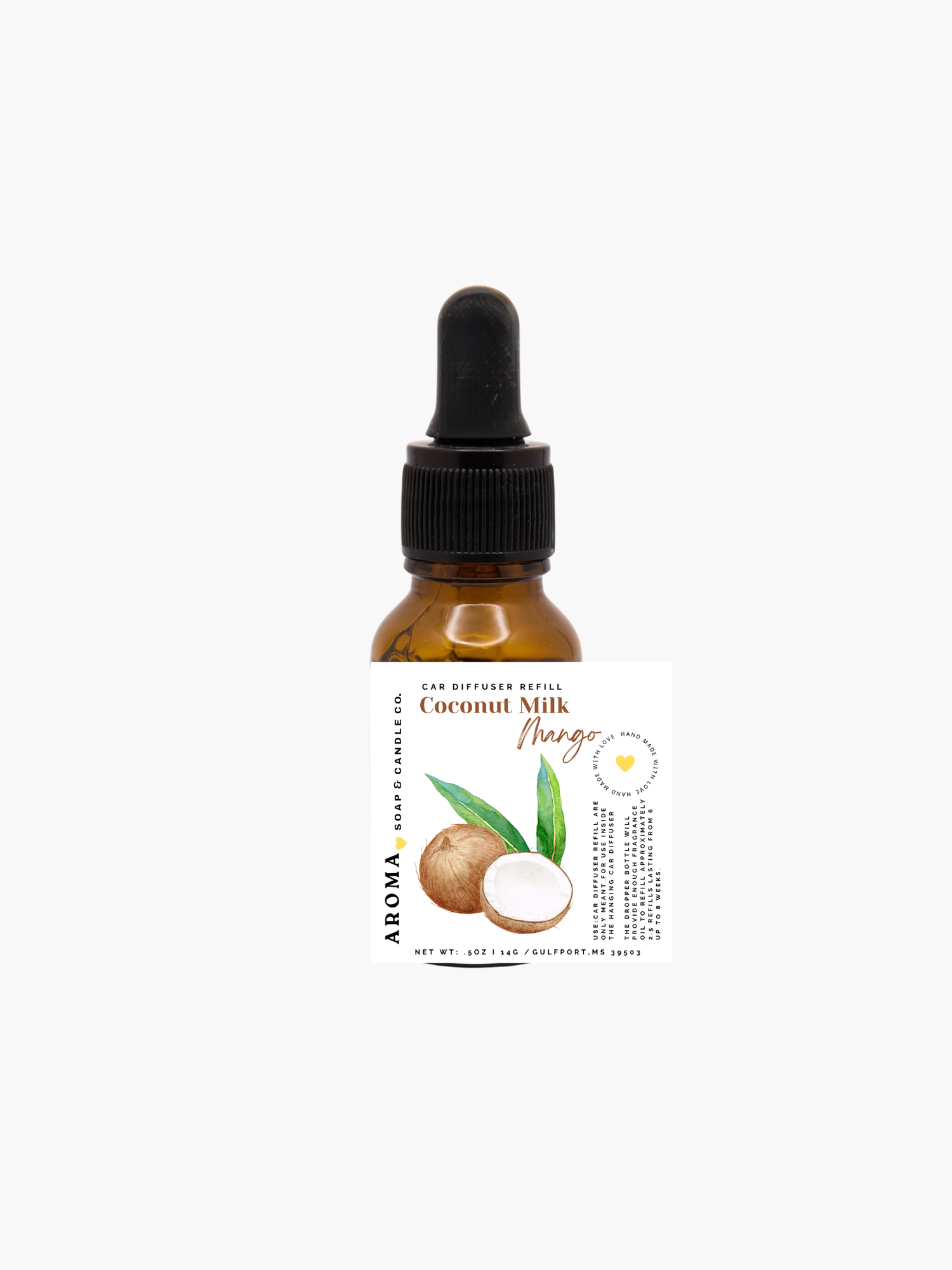 Coconut Milk + Mango Car Diffuser Refill