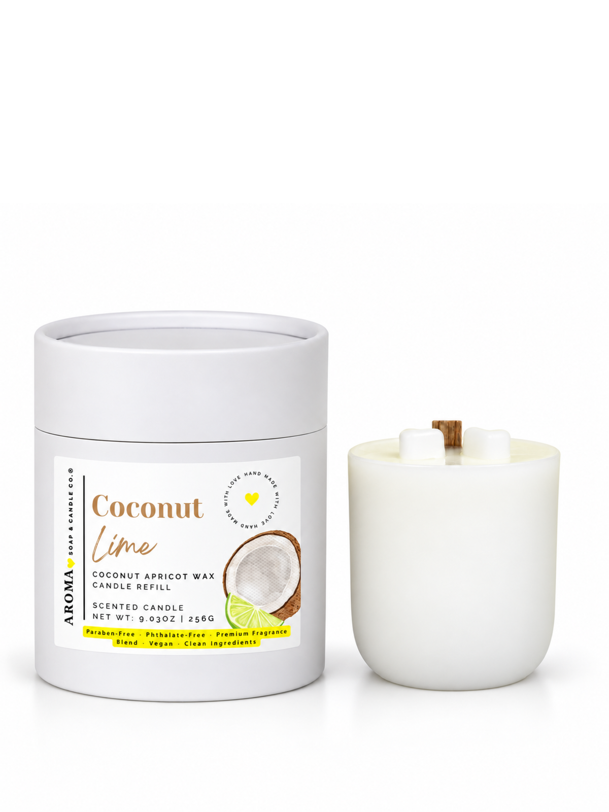 Coconut Lime™ - Signature Concrete Candle Wax Refill