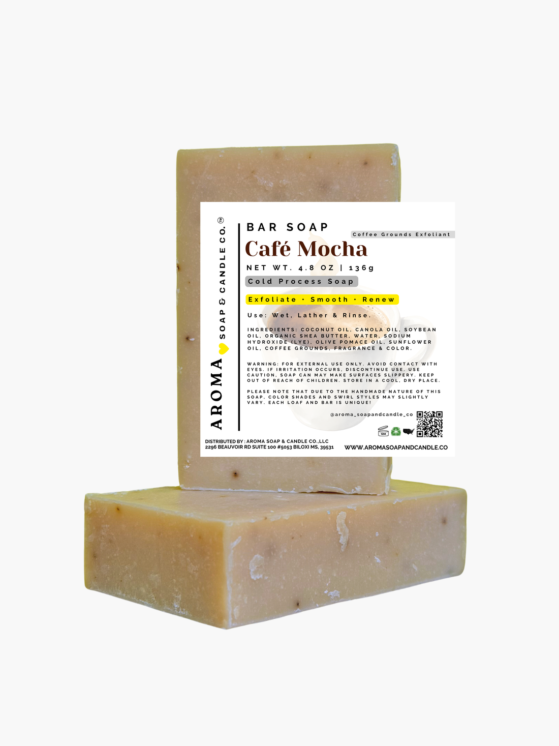 Café Mocha Cold Process Soap