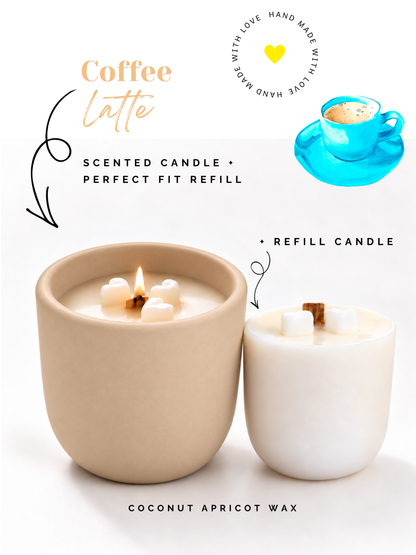 Coffee Latte — More Than a Candle Bundle | Candle + Refill