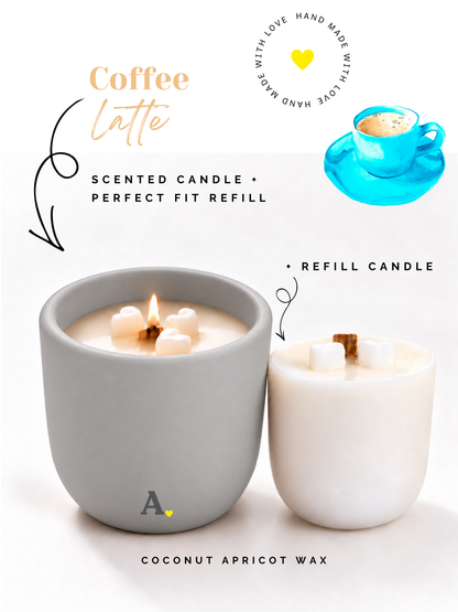 Coffee Latte — More Than a Candle Bundle | Candle + Refill