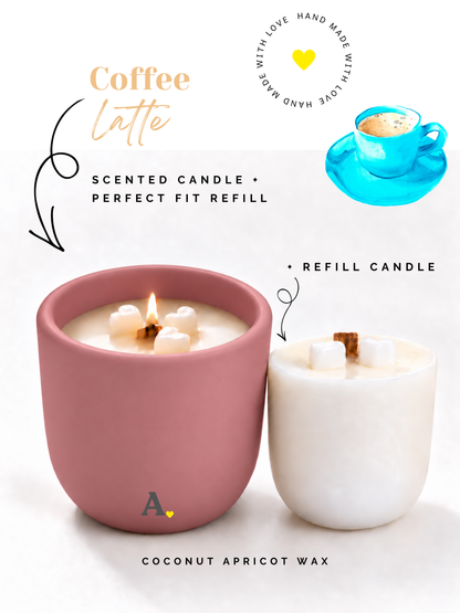 Coffee Latte — More Than a Candle Bundle | Candle + Refill